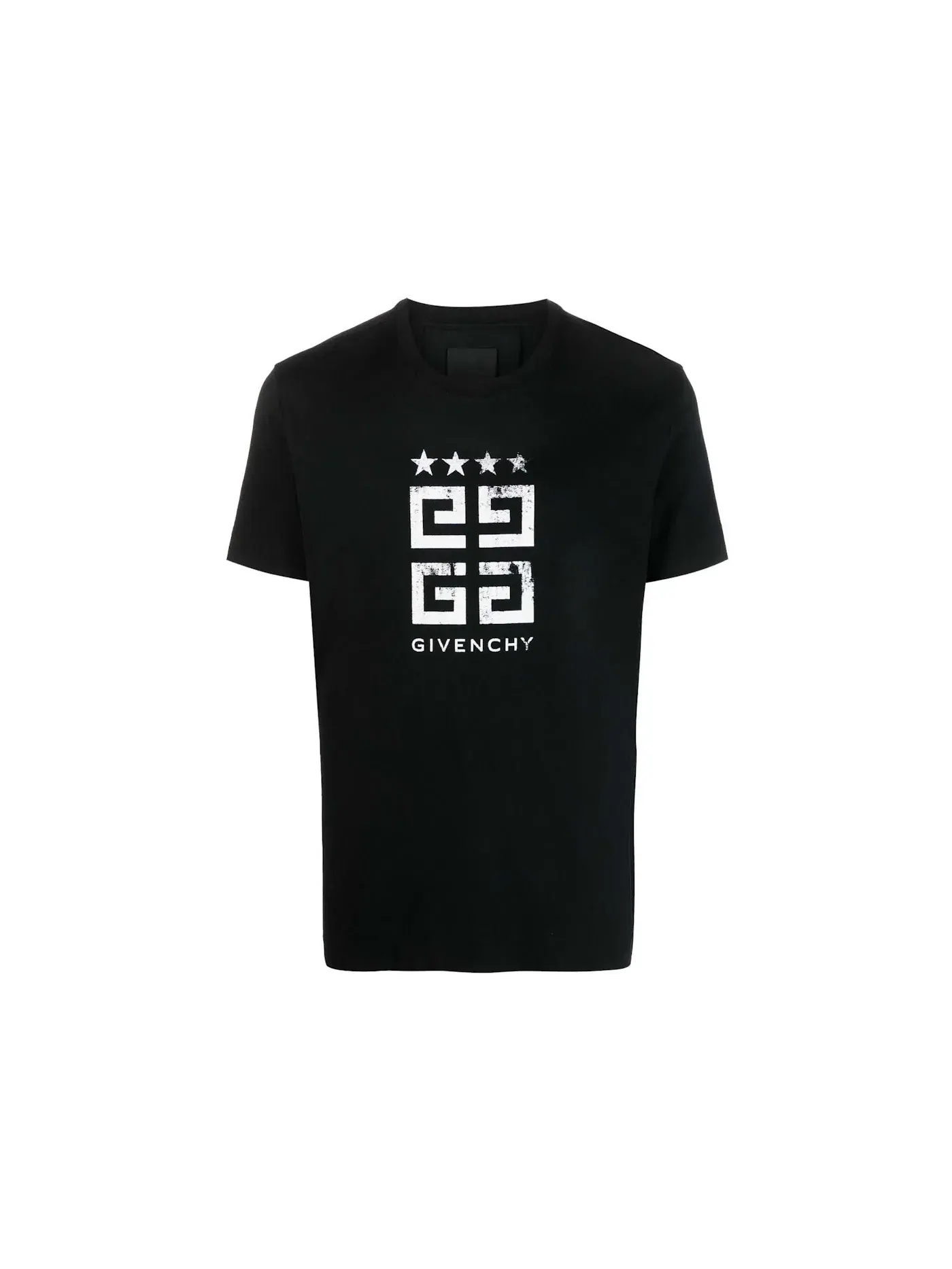 Мужская футболка с принтом Givenchy T-Shirt — изображение 1 из 1, черный/белый