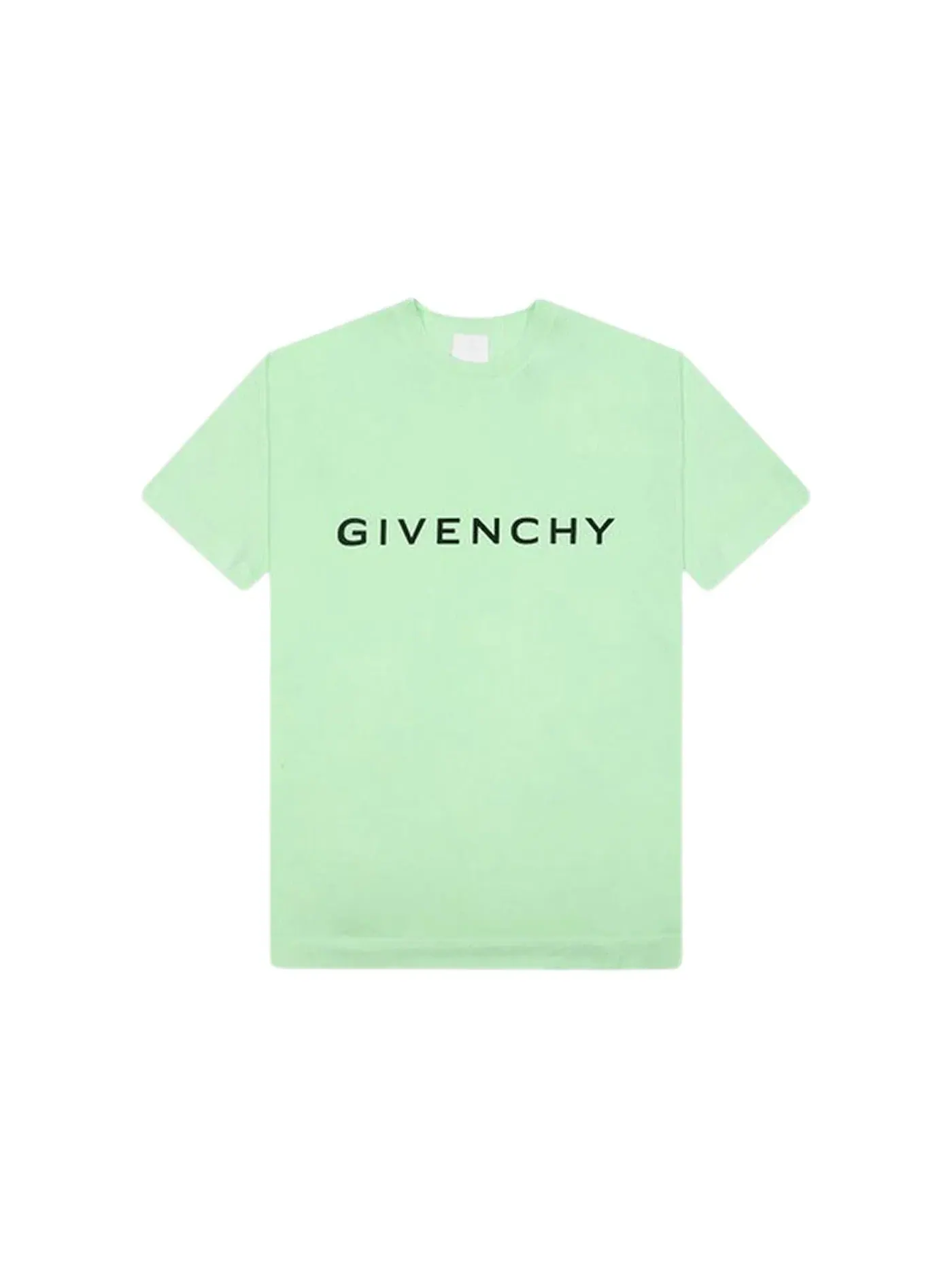 Мужская футболка с логотипом Givenchy — изображение 1 из 2, зеленый