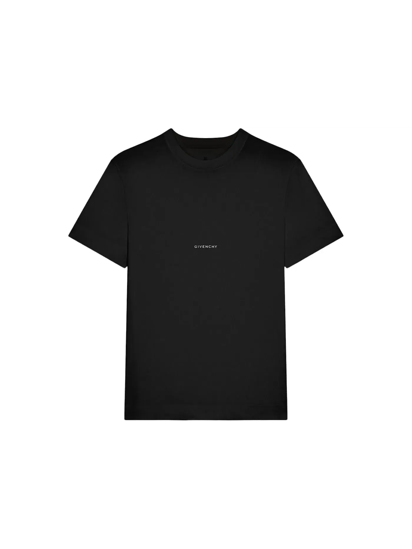 Мужская футболка с принтом Slim Fit Givenchy — изображение 1 из 1, черный/белый