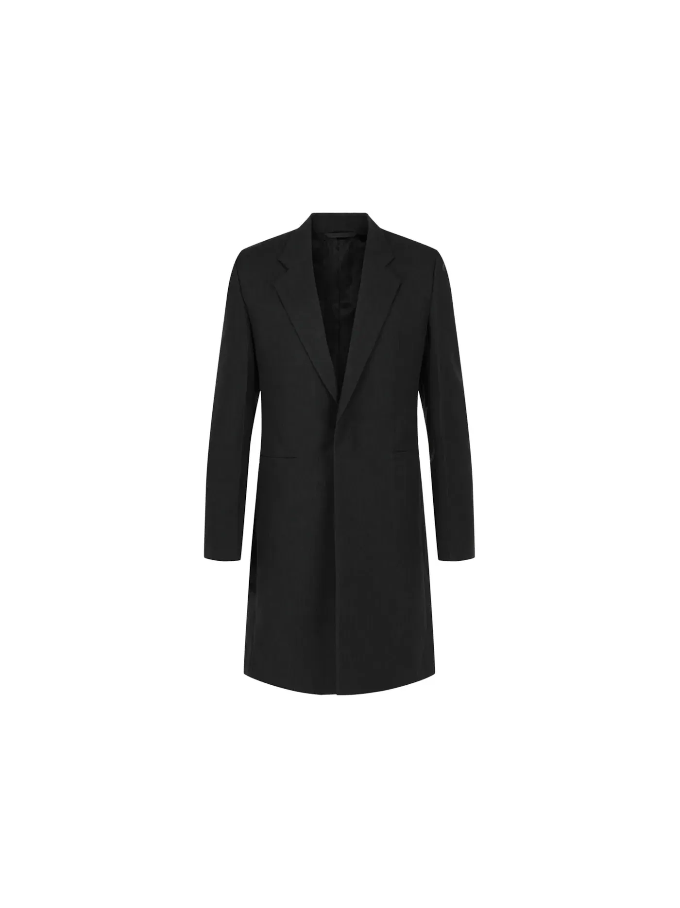Мужское пальто однобортное Slim Fit Coat Givenchy — изображение 1 из 3, серый мульти