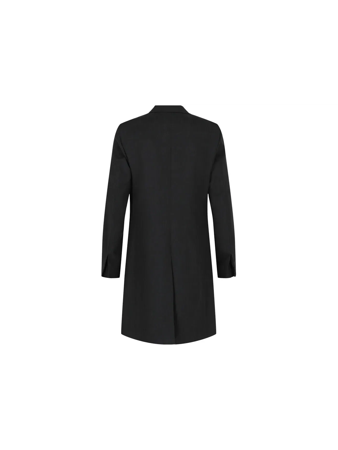 Мужское пальто однобортное Slim Fit Coat Givenchy — изображение 2 из 3, серый мульти