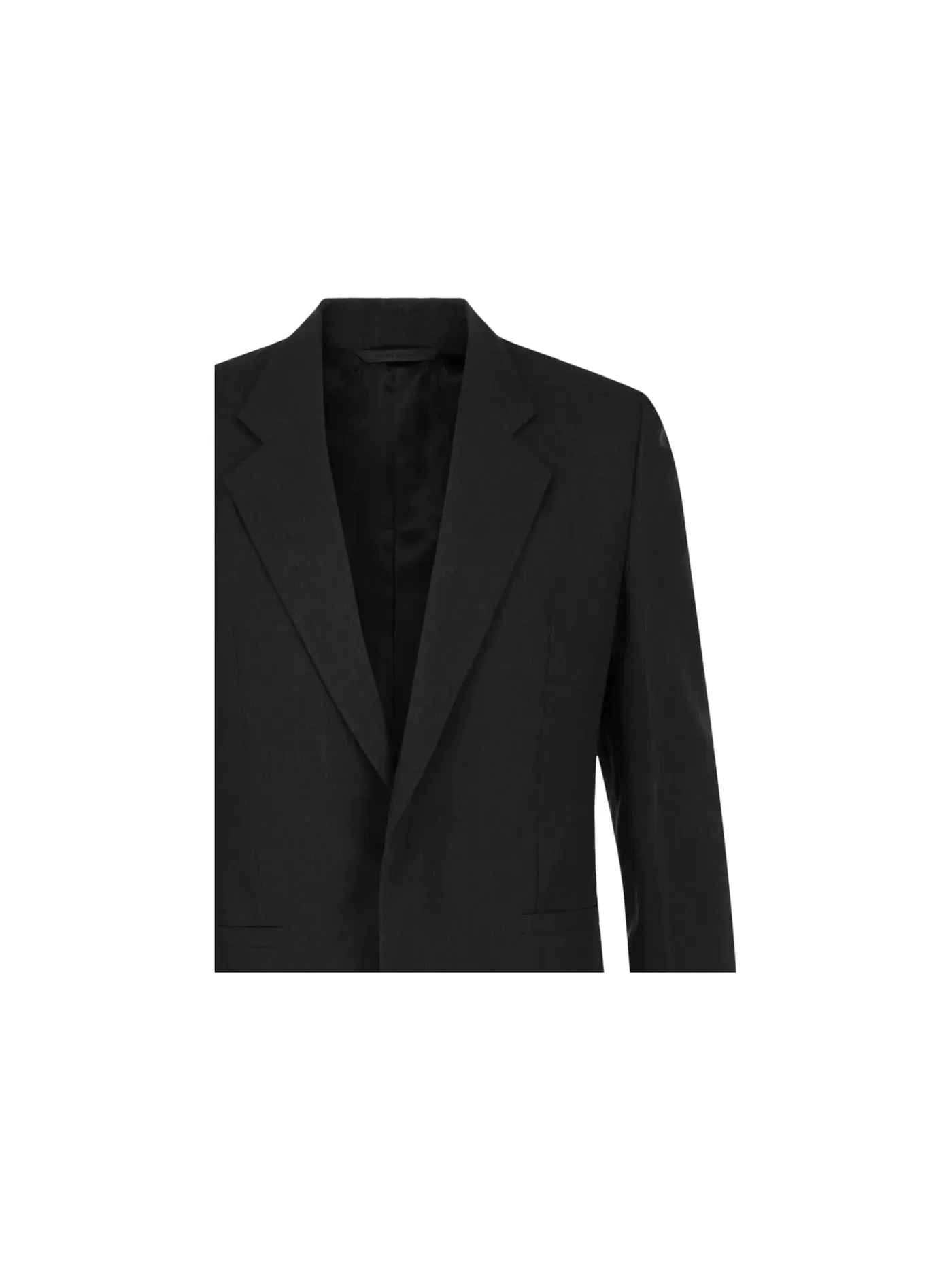 Мужское пальто однобортное Slim Fit Coat Givenchy — изображение 3 из 3, серый мульти