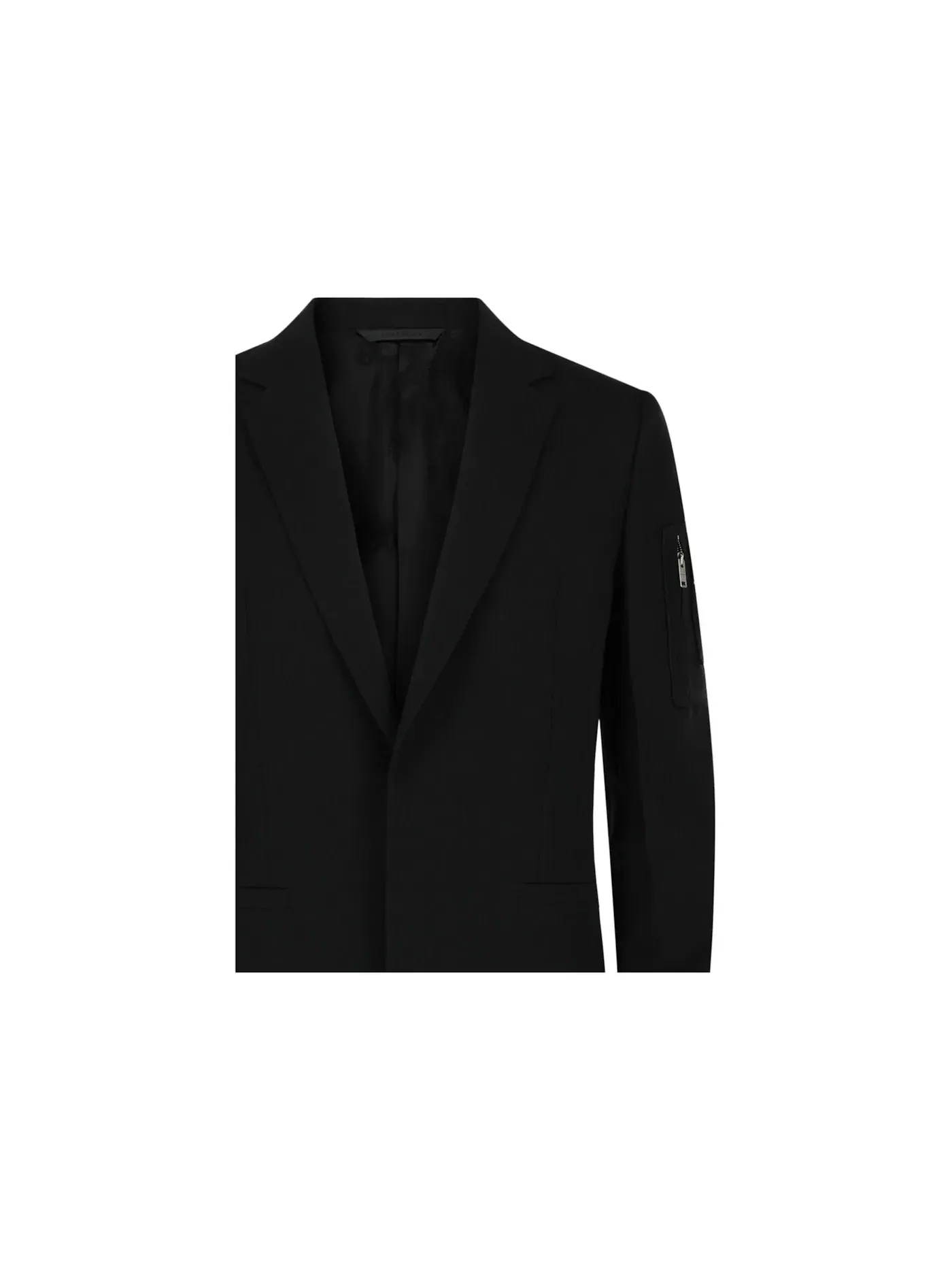 Мужской пиджак Slim Fit однобортный Blazer Givenchy — изображение 3 из 3, черный
