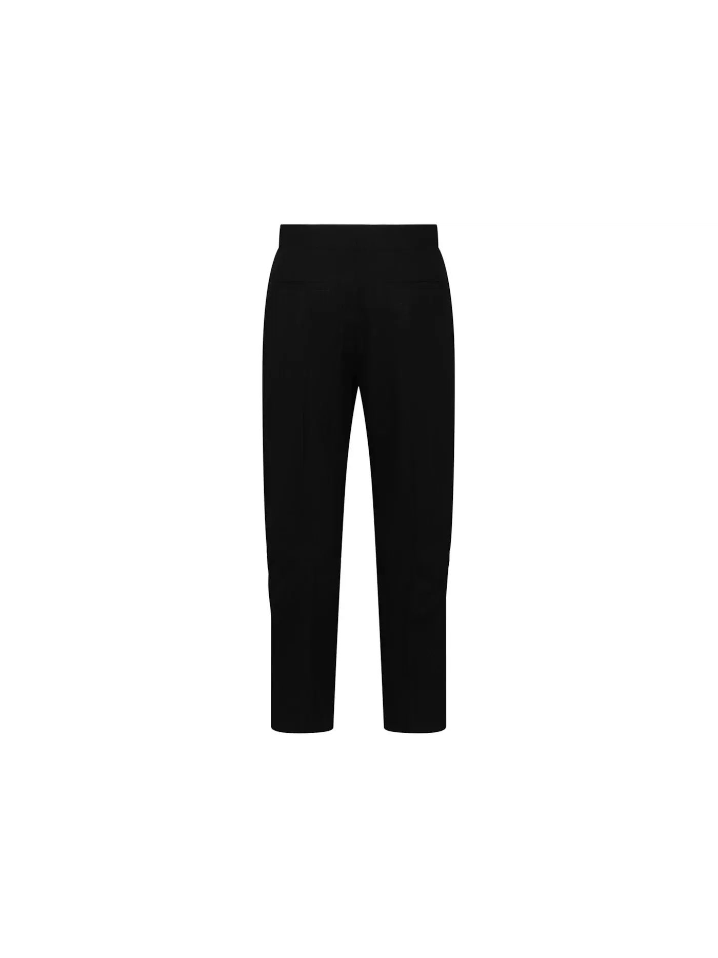 Мужские зауженные брюки с сатиновой отделкой Pants With Satin Piping Givenchy — изображение 2 из 3, черный