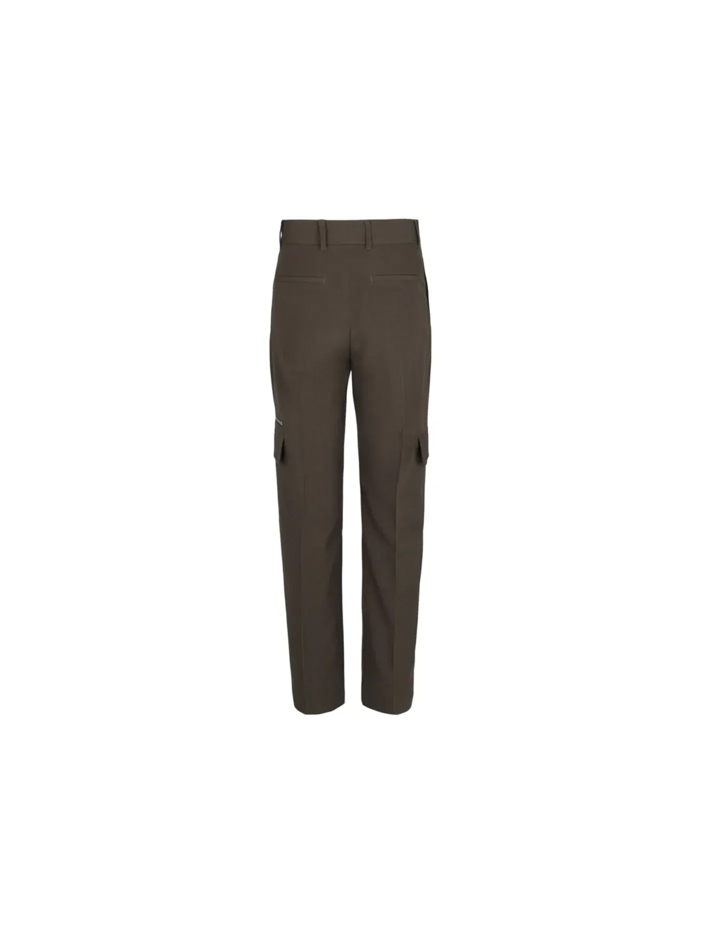 Мужские брюки с деталями карманов Pants With Pocket Details Givenchy — изображение 2 из 3, хаки