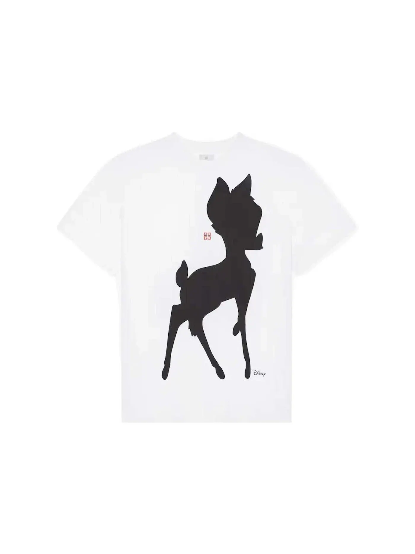 Женская футболка с принтом Bambi Givenchy — изображение 1 из 2, белый