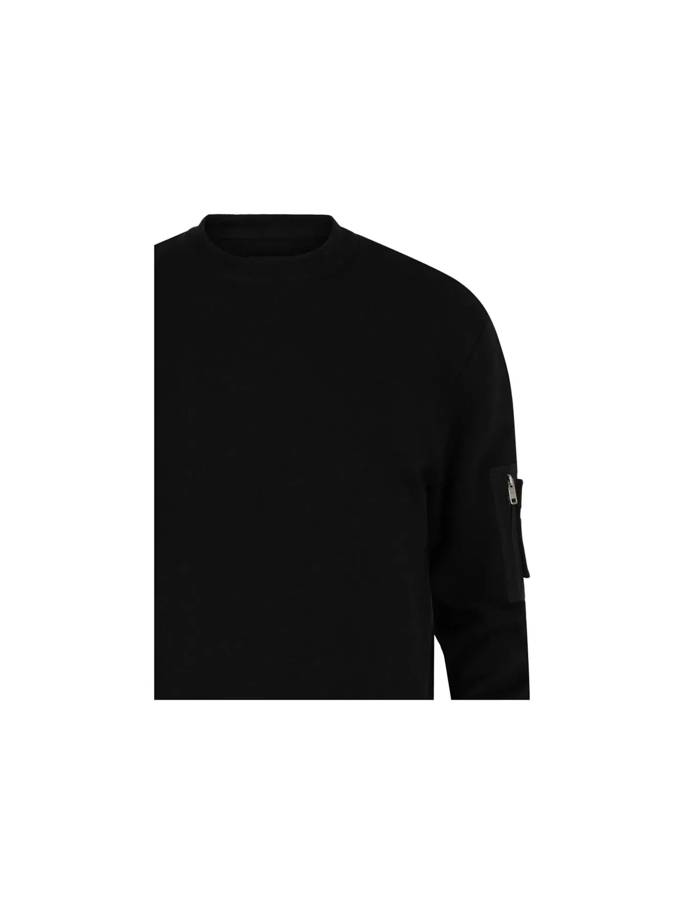 Мужской свитер с длинным рукавом и карманом Givenchy — изображение 3 из 3, черный