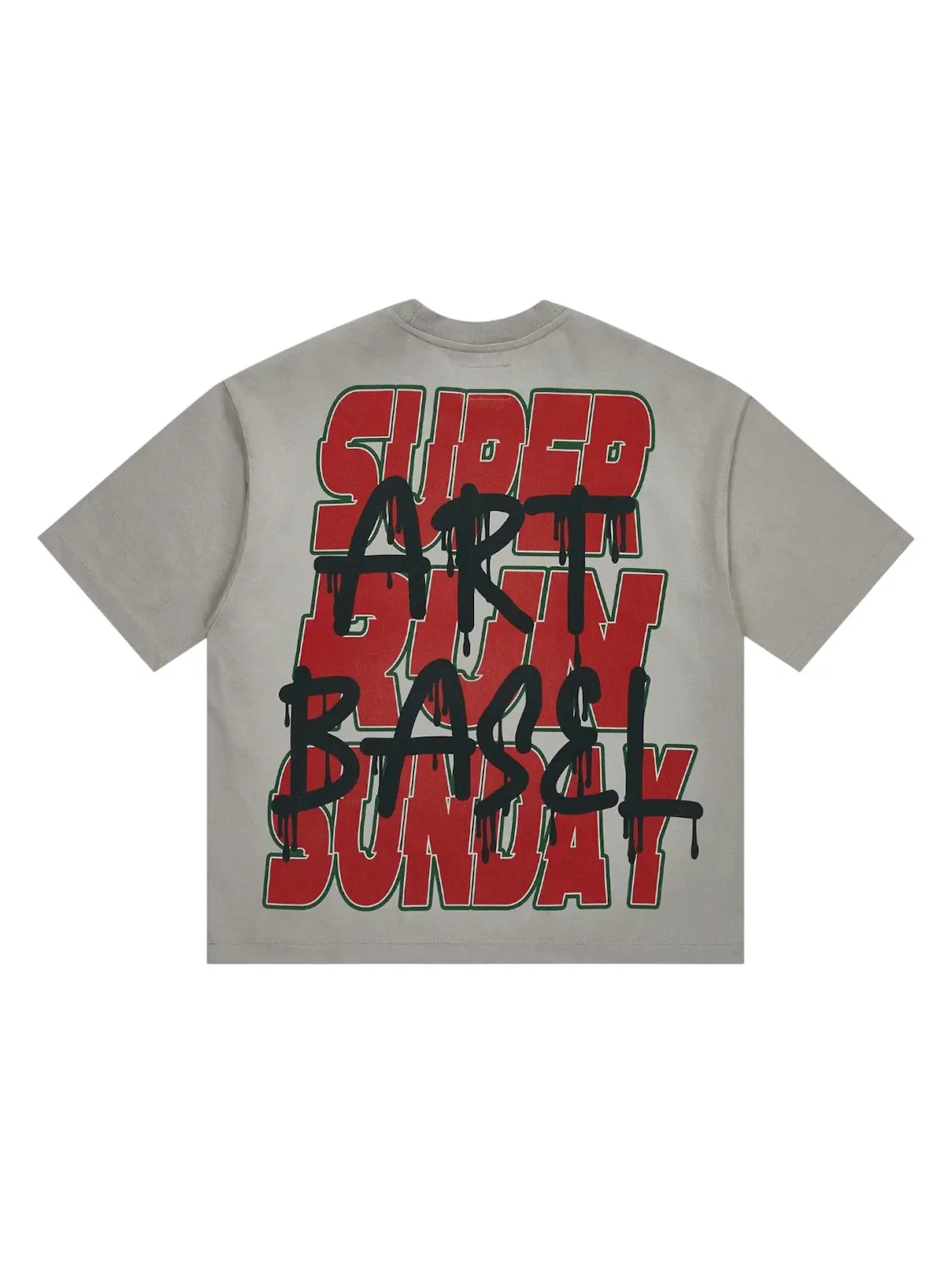Мужская футболка Superrun Tee Godspeed — изображение 2 из 2, серый