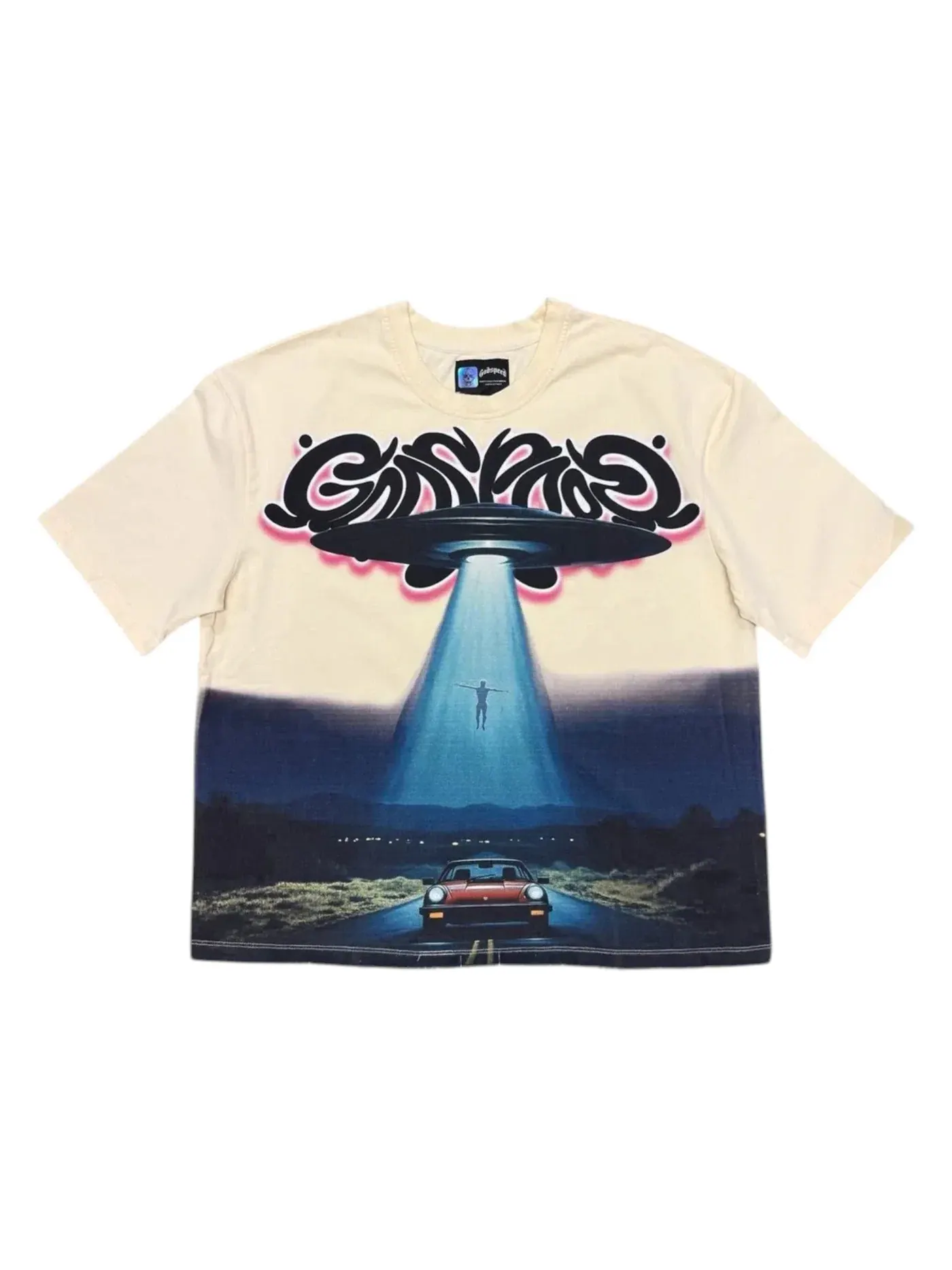 Мужская футболка с принтом Godspeed T-shirt — изображение 1 из 1, кость