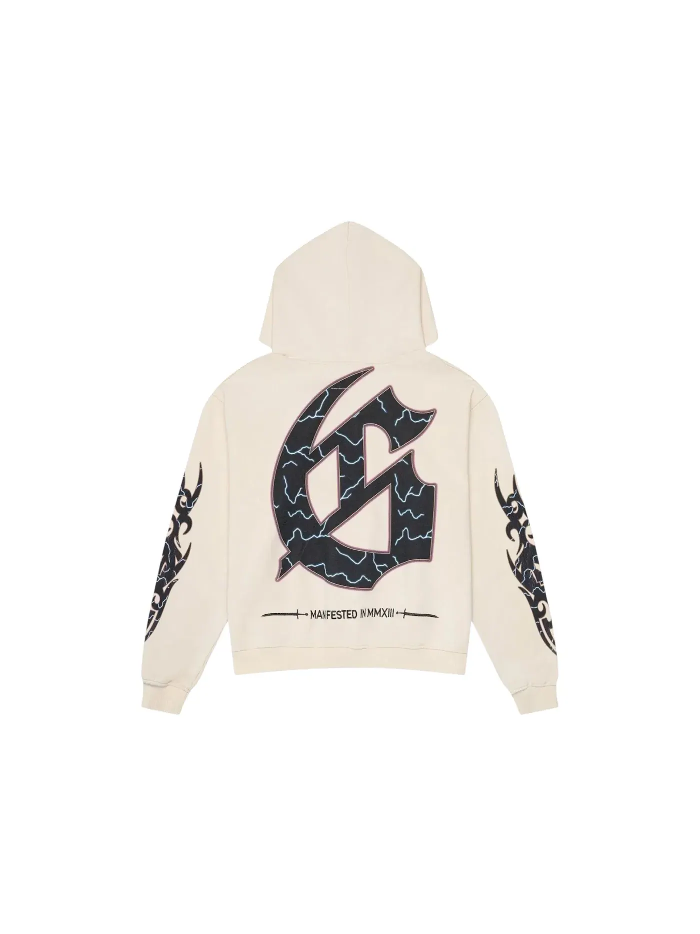 Мужской худи с принтом Godspeed Hoodie — изображение 2 из 2, кость