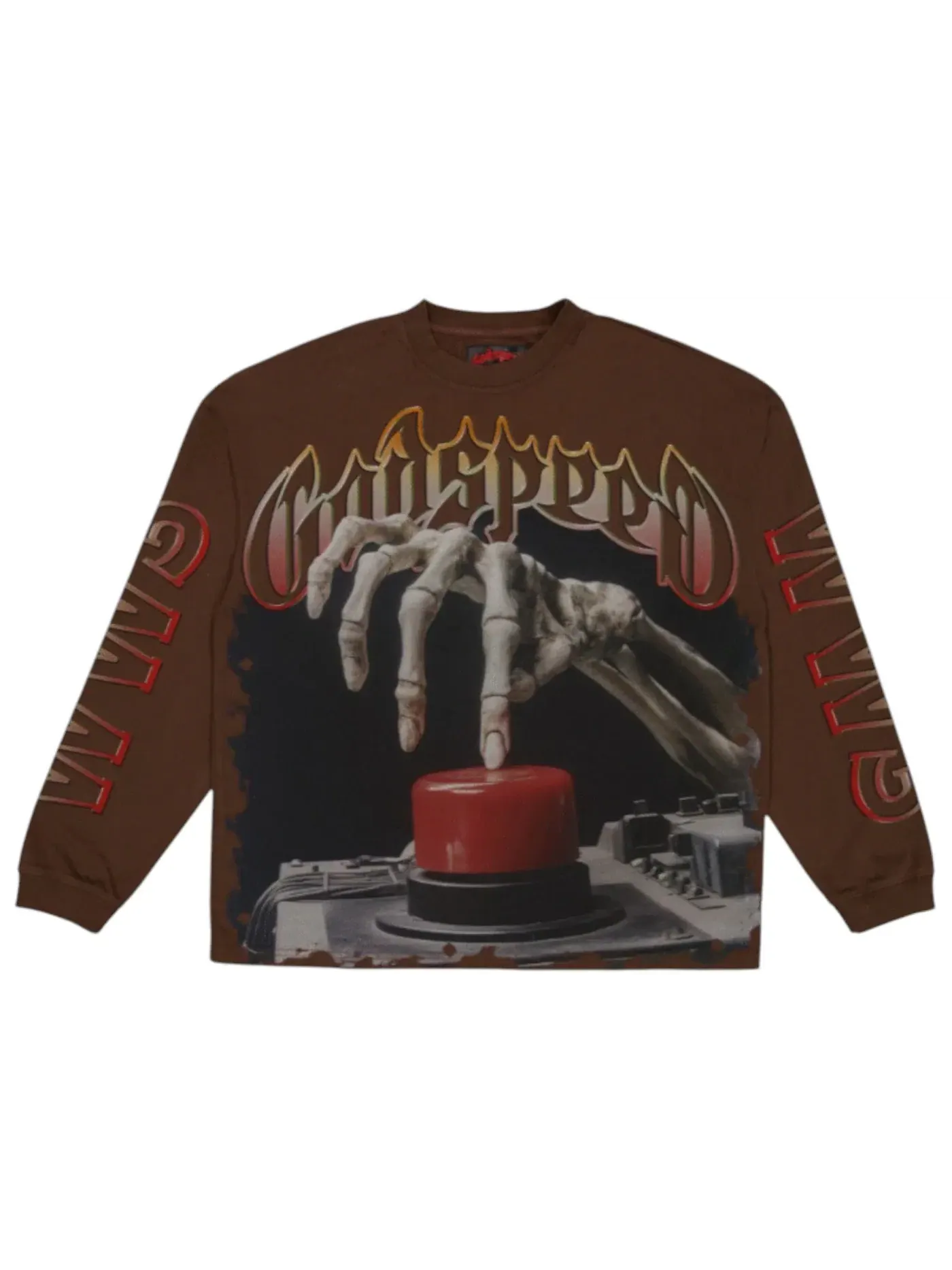 Мужская футболка с принтом Godspeed Shirt, Moch Wash — изображение 1 из 2