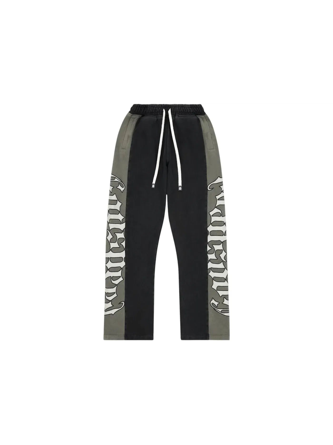 Мужские спортивные штаны с цветовым блоком Sweatpants Godspeed — изображение 1 из 2, черный/серый