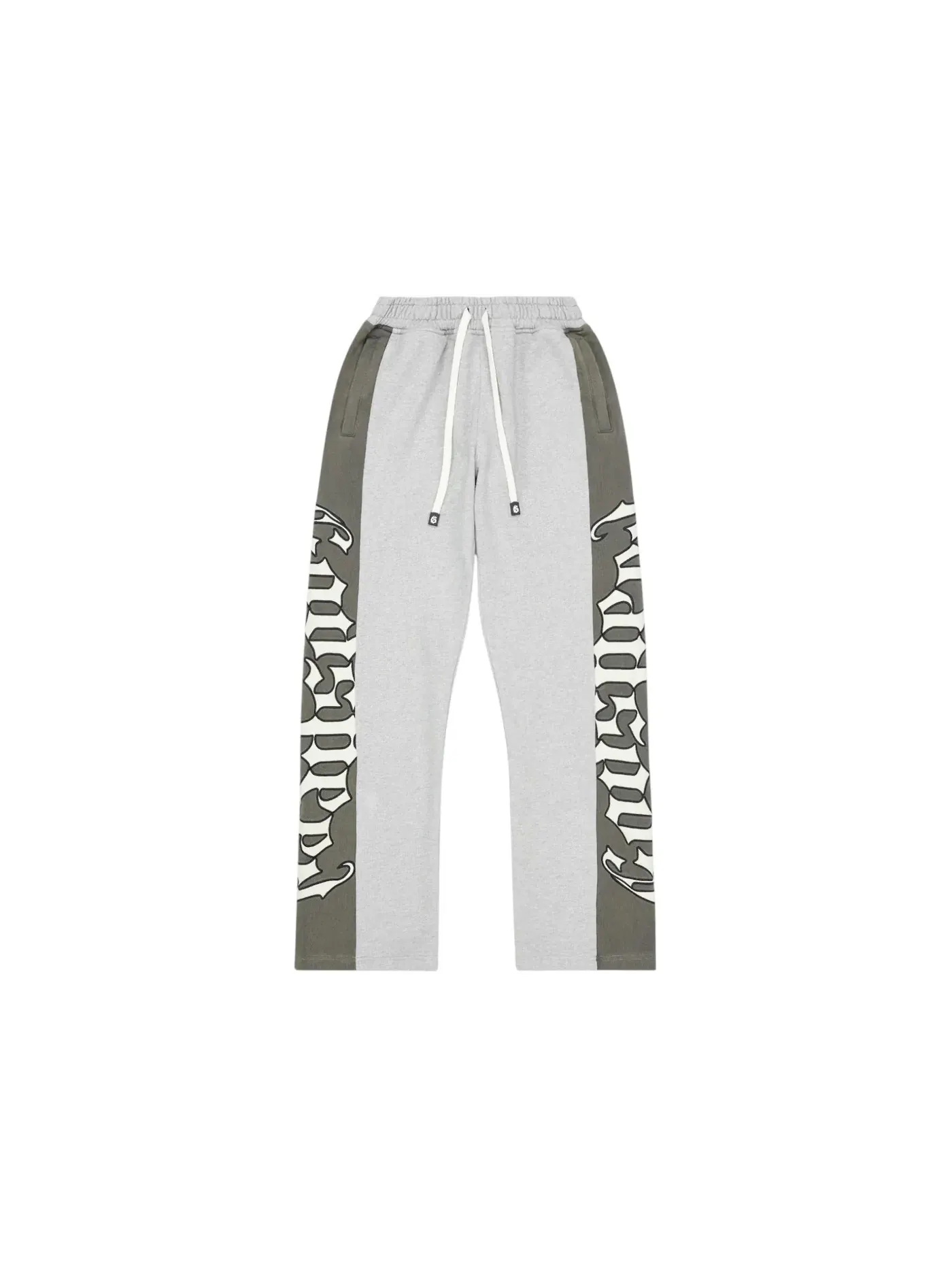 Мужские спортивные штаны с принтом Sweatpants Godspeed — изображение 1 из 2, белый/серый