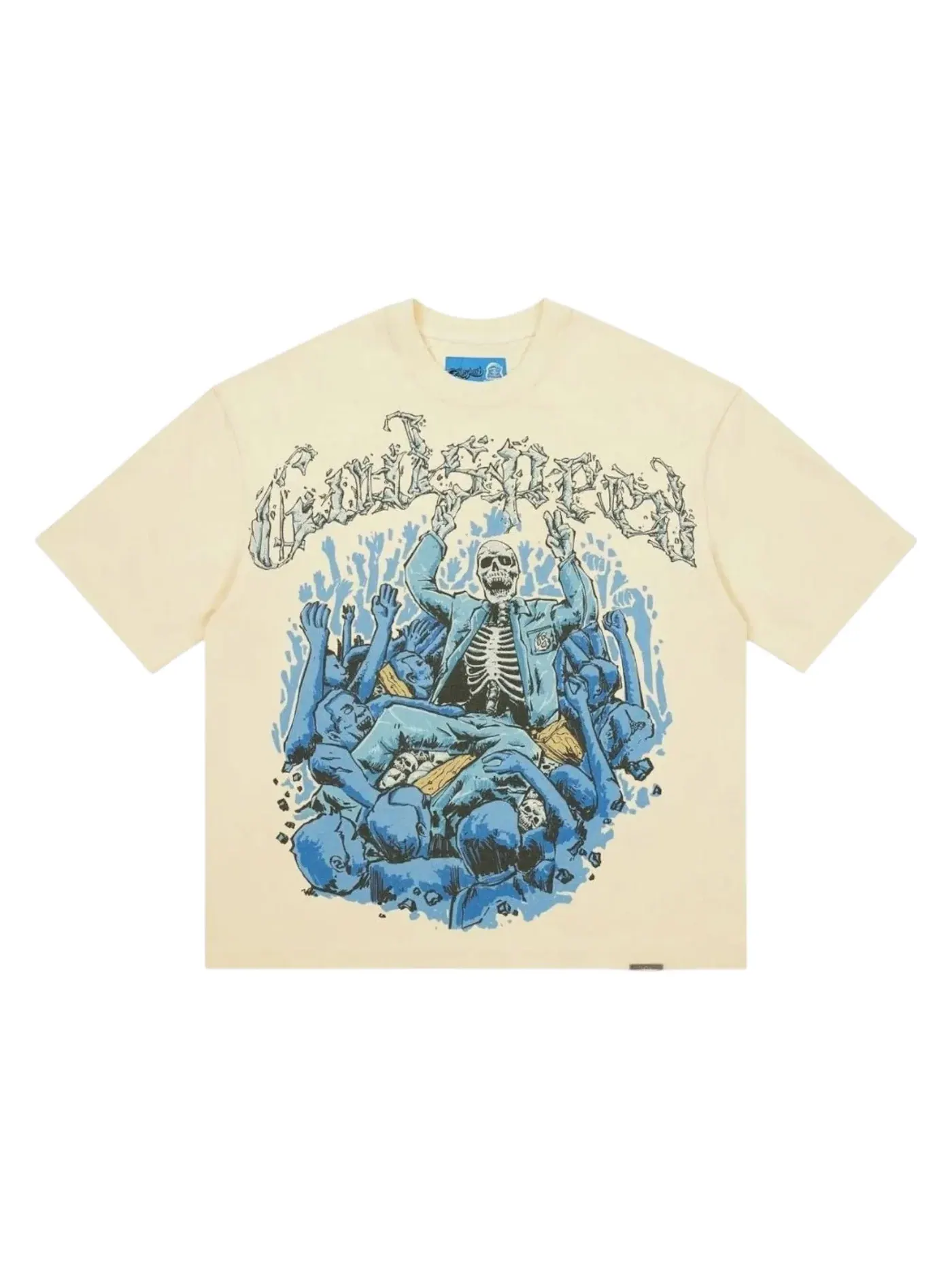 Мужская футболка с принтом Godspeed Crowd Surf T-shirt NG — изображение 1 из 2, кость