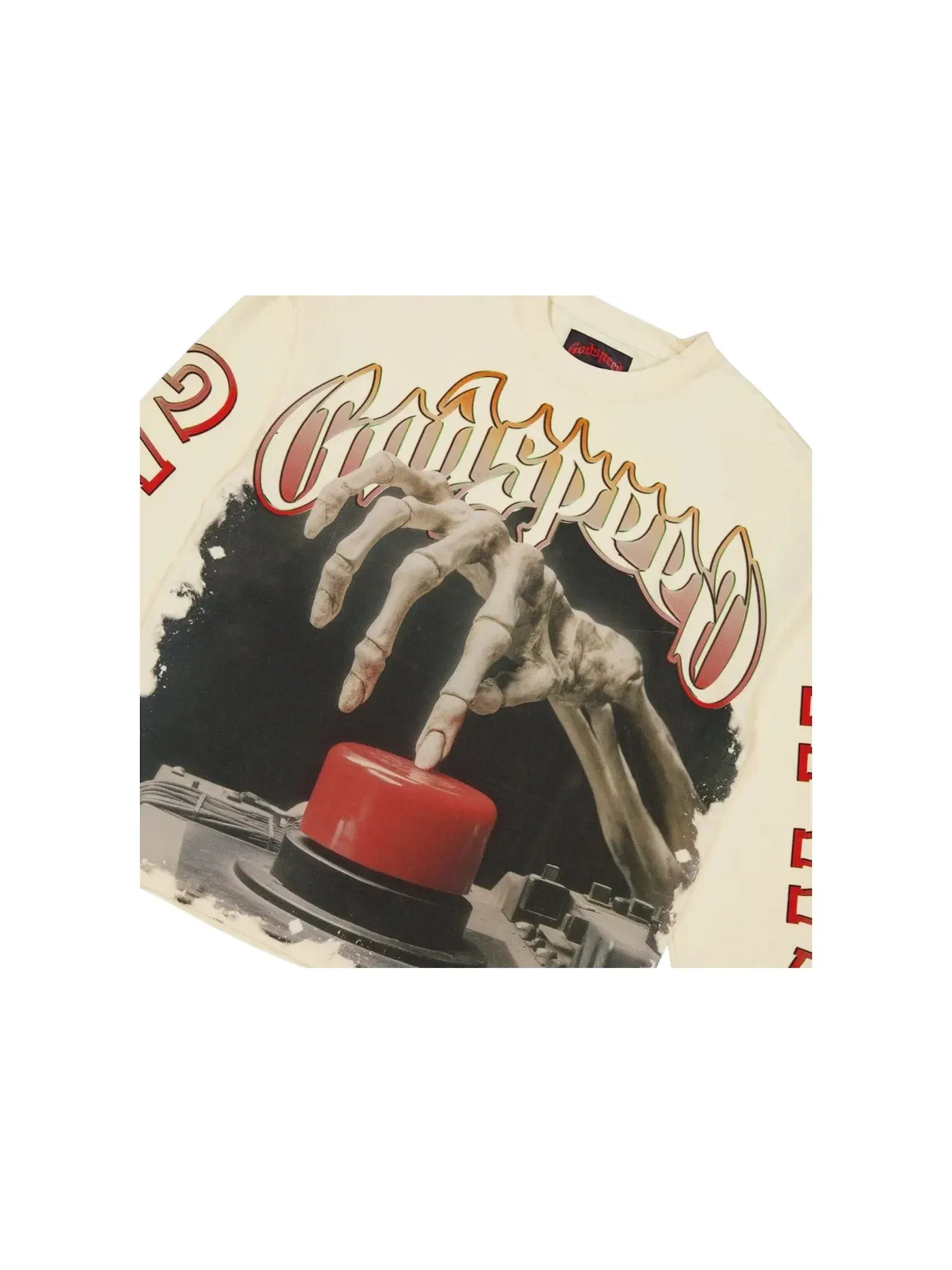 Мужская футболка с длинным рукавом Godspeed Detonator L/S T-shirt — изображение 2 из 2, кость