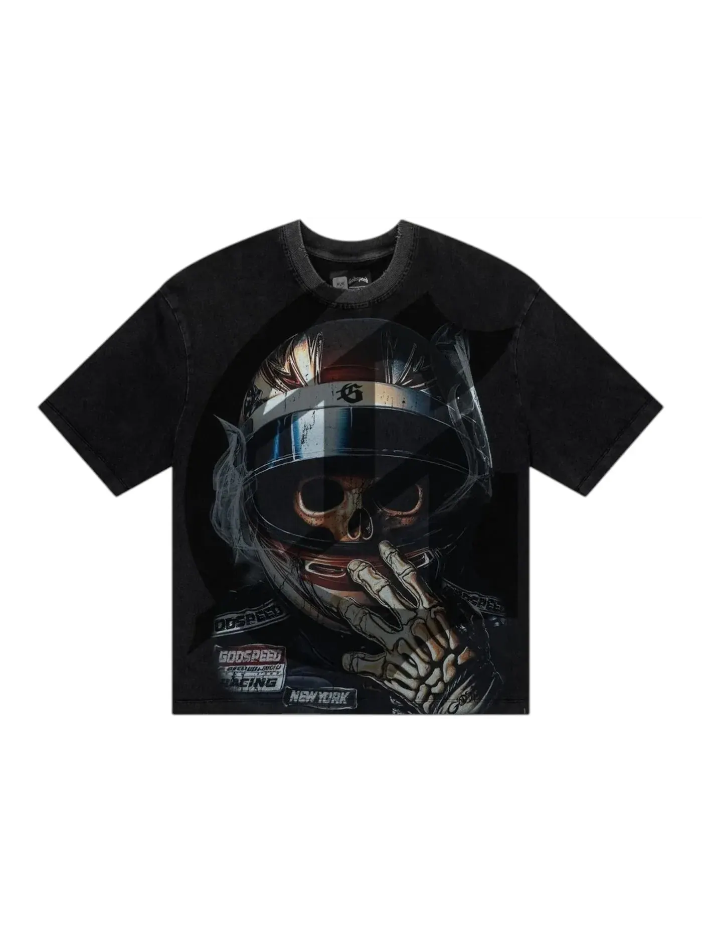 Мужская футболка с принтом Godspeed F1 World Cup T-shirt — изображение 1 из 2, черный