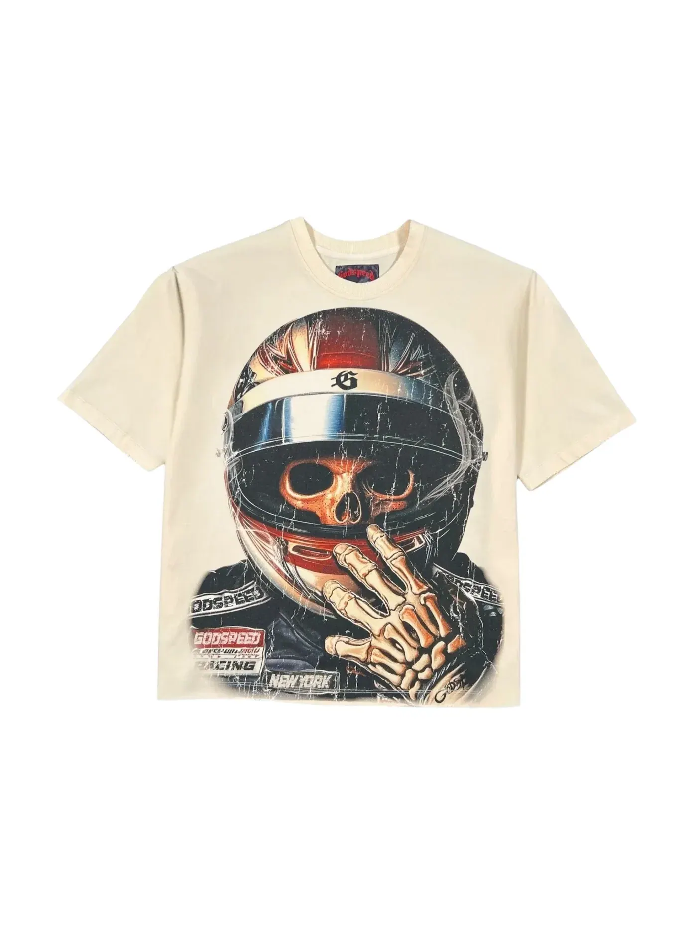 Мужская футболка с принтом Godspeed Glory Cup Tee — изображение 1 из 2, кость