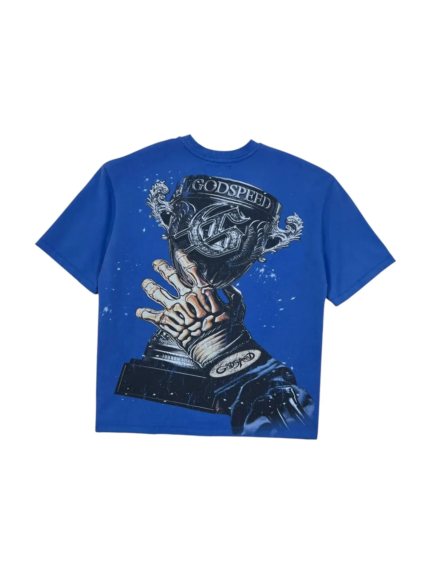 Мужская футболка с принтом Godspeed Glory Cup Tee Godspeed — изображение 2 из 2, синий