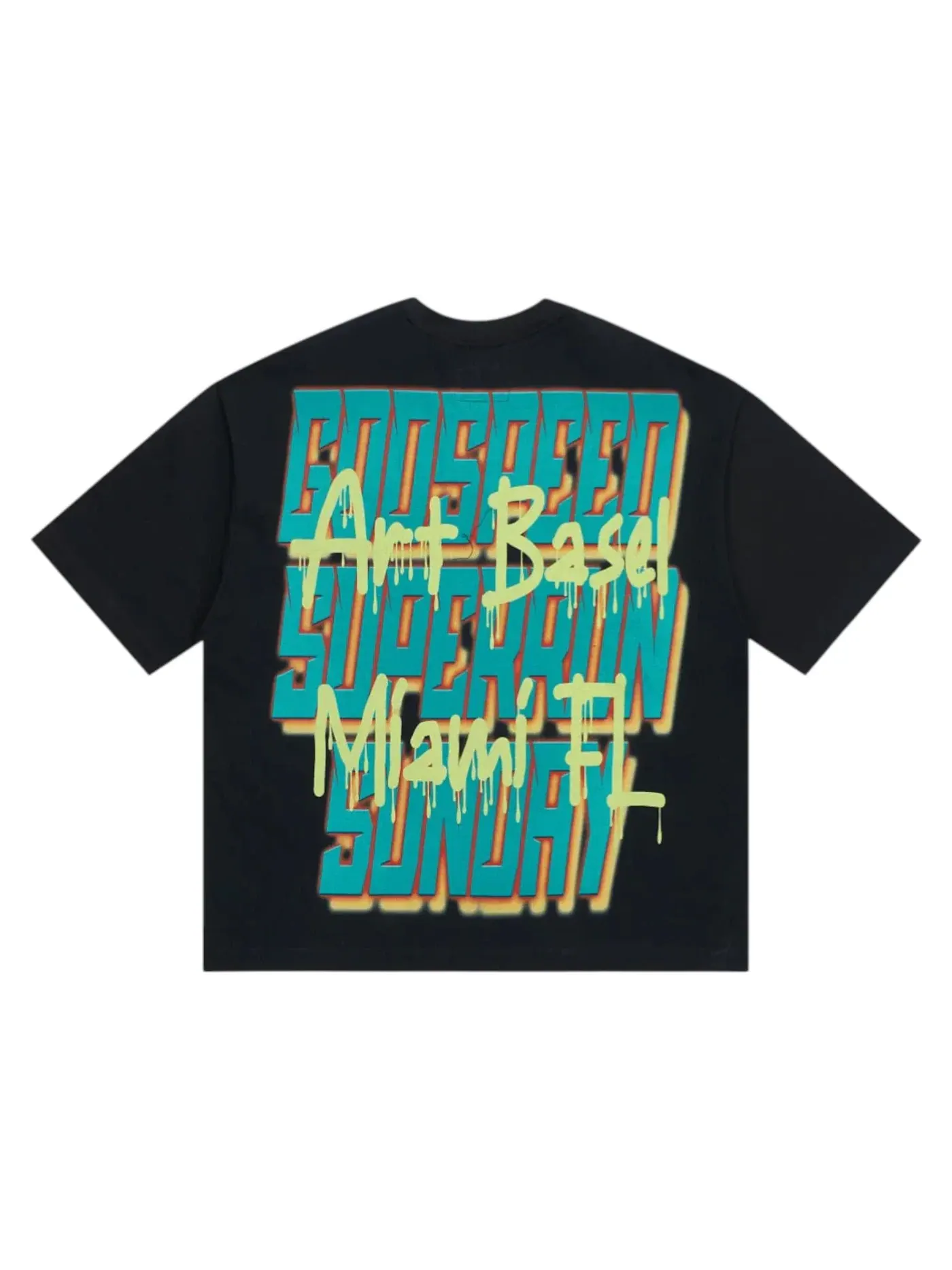 Мужская футболка хлопковая Godspeed T-Shirt — изображение 2 из 2, черный