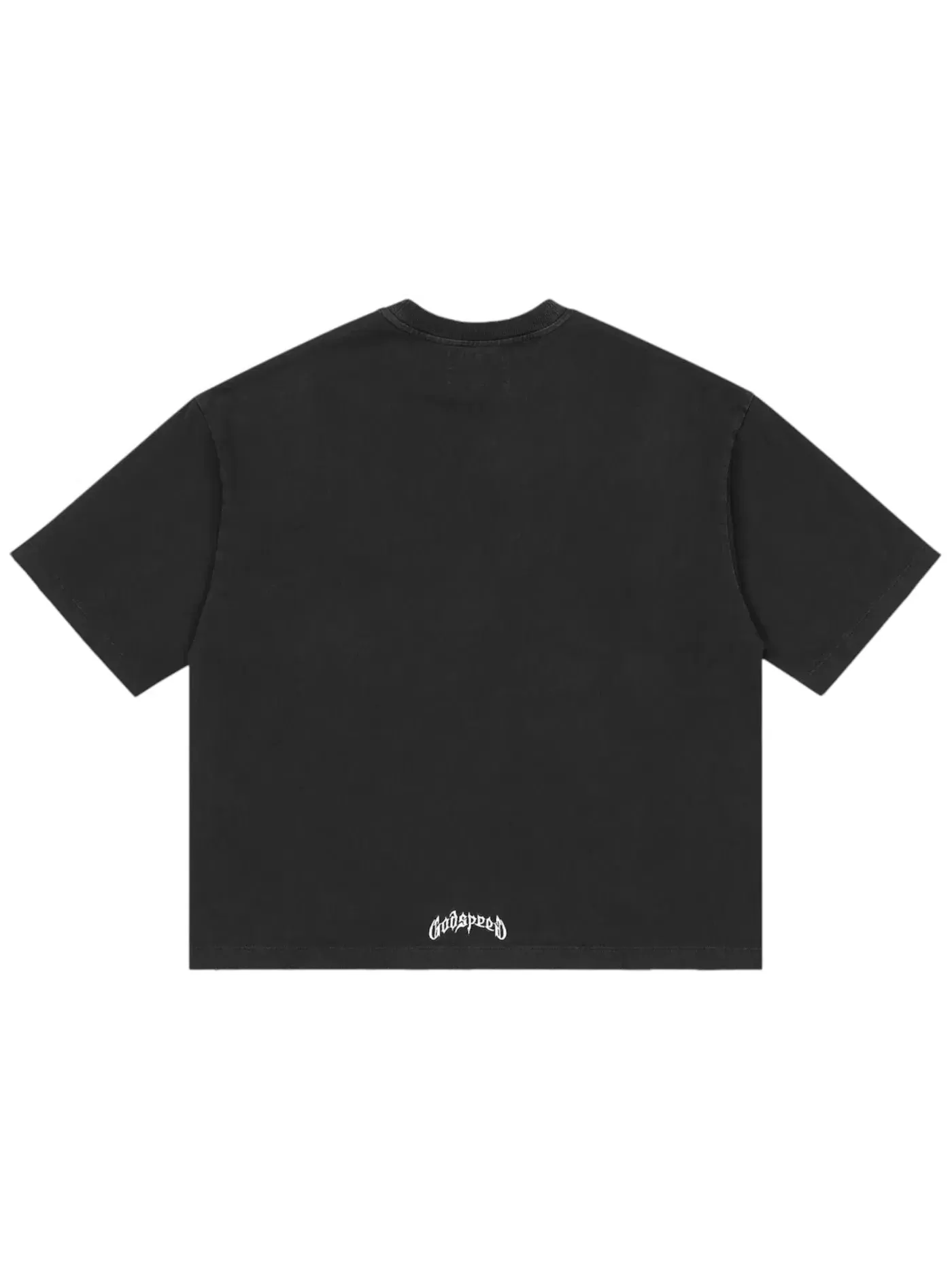 Мужская футболка с принтом Godspeed T-shirt — изображение 2 из 2, черный