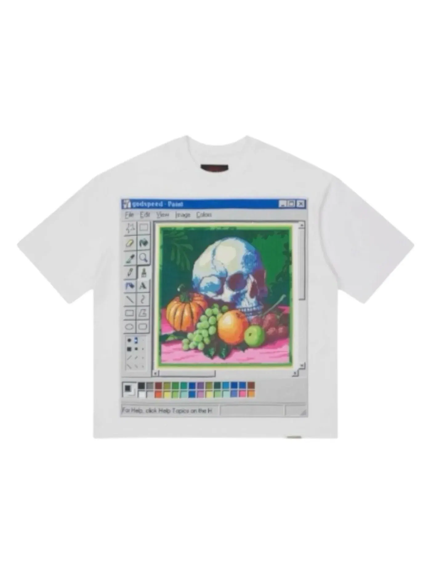 Мужская футболка с принтом Godspeed T-shirt — изображение 1 из 2, белый