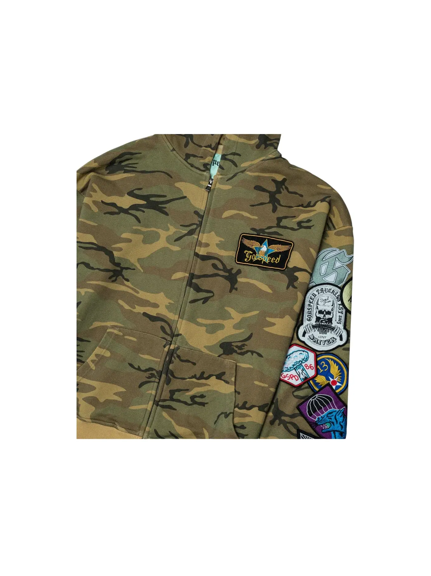 Мужская худи с камуфляжным принтом Godspeed Hoodie — изображение 2 из 2