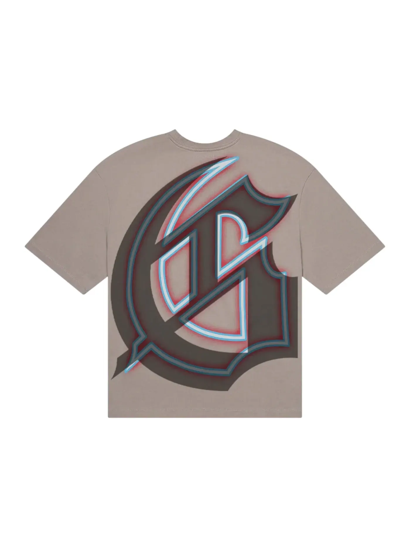 Мужская футболка с принтом Godspeed T-shirt — изображение 2 из 2, серый