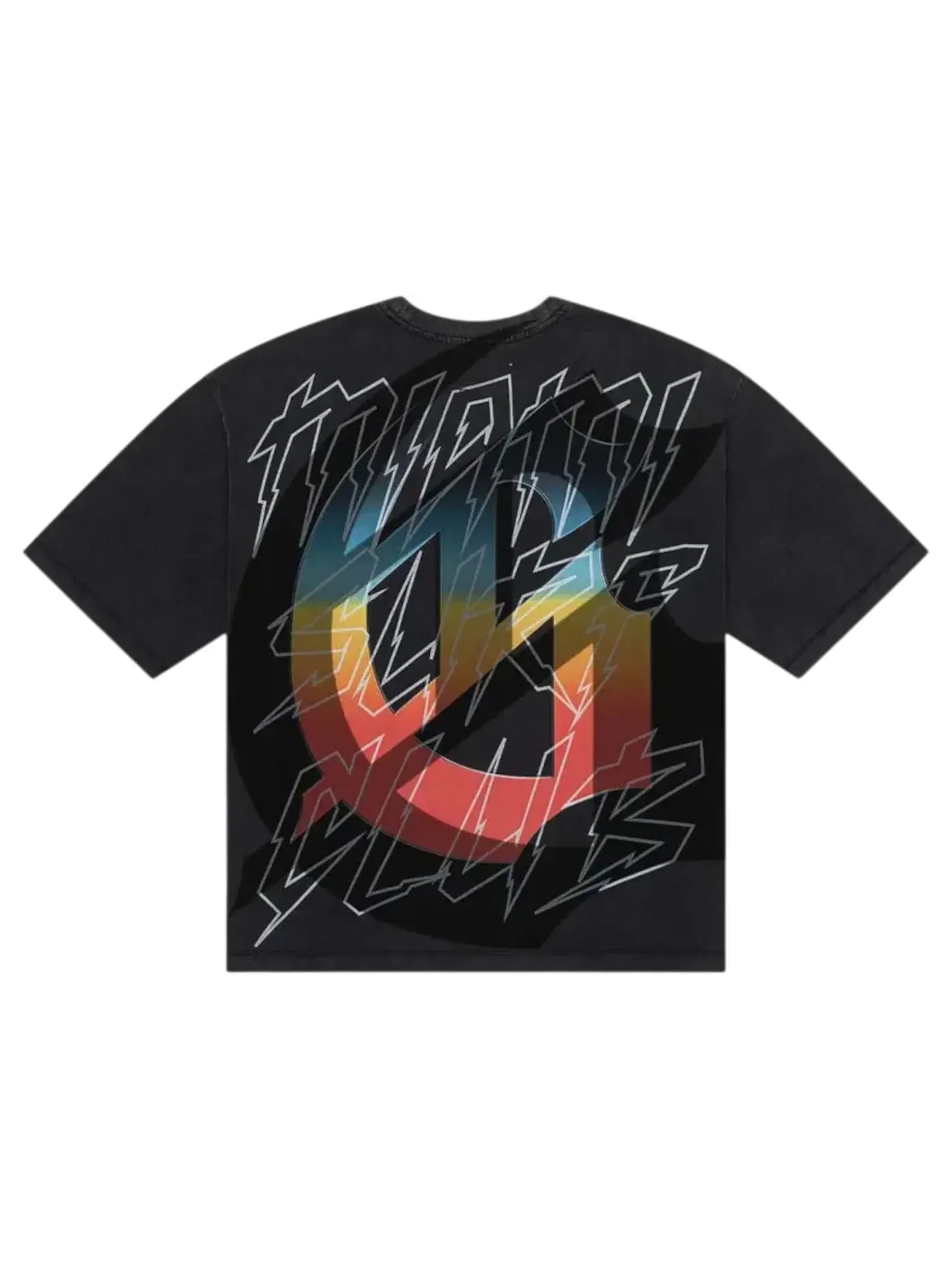 Мужская футболка с принтом Godspeed T-shirt — изображение 2 из 2, черный