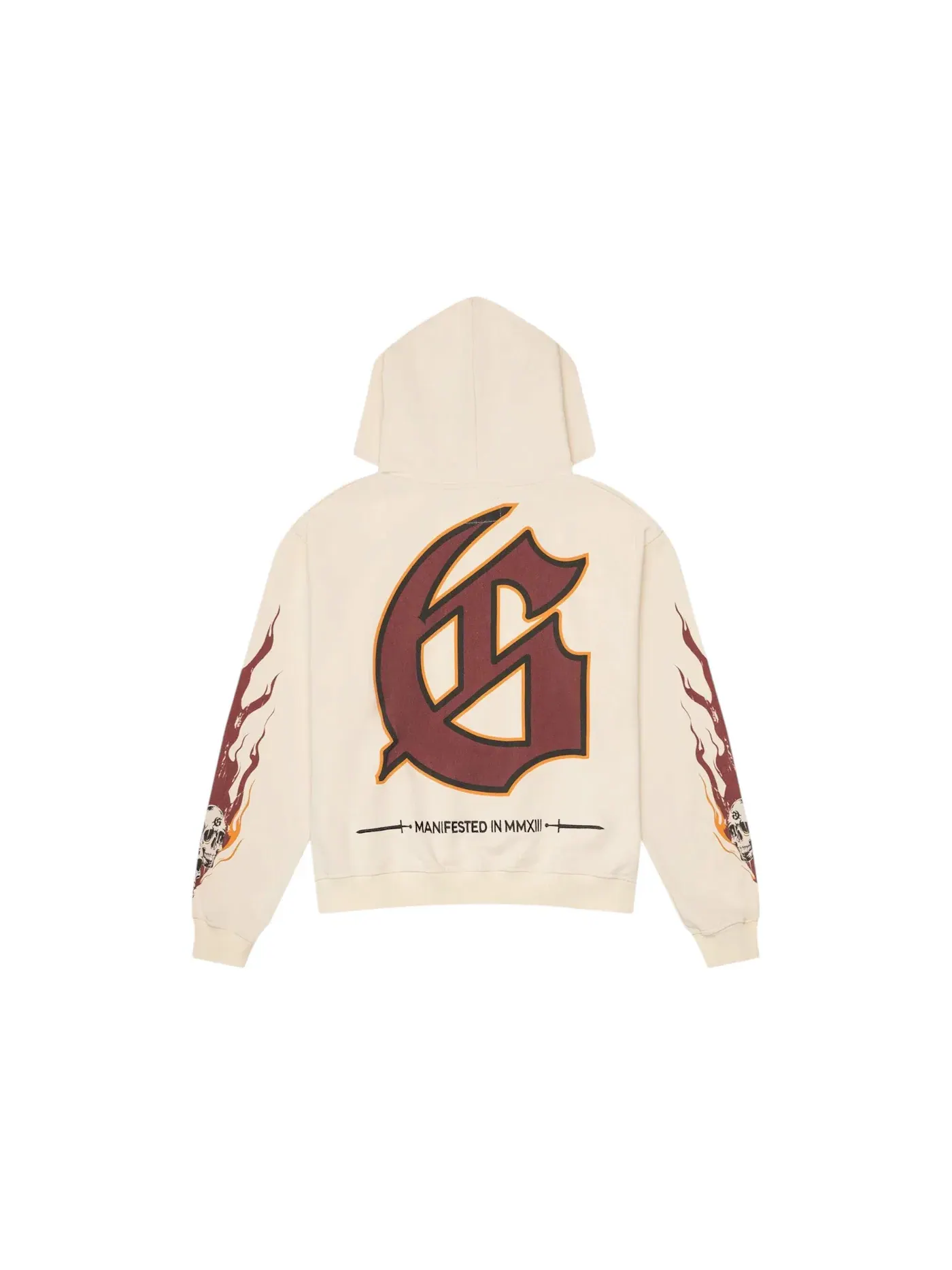 Мужской худи с принтом Godspeed Godspeed Morale Hoodie — изображение 2 из 2, кость