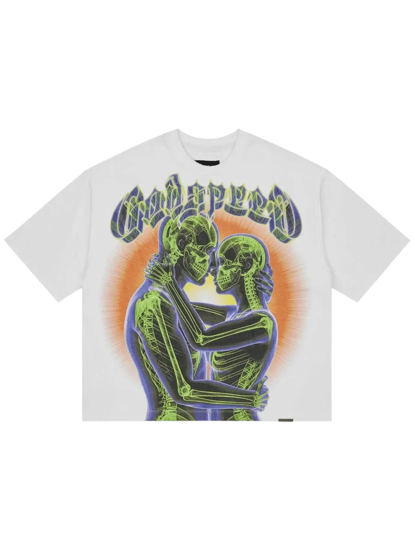 Мужская футболка с принтом Godspeed OG Logo 3QTR Tee — изображение 1 из 2, белый