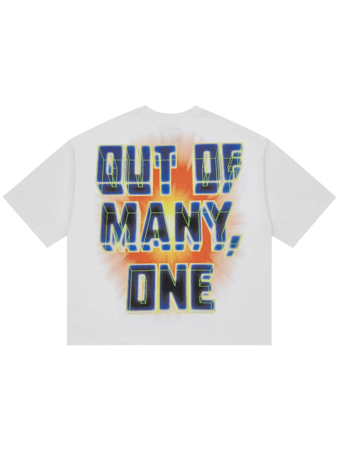 Мужская футболка с принтом Godspeed OG Logo 3QTR Tee — изображение 2 из 2, белый