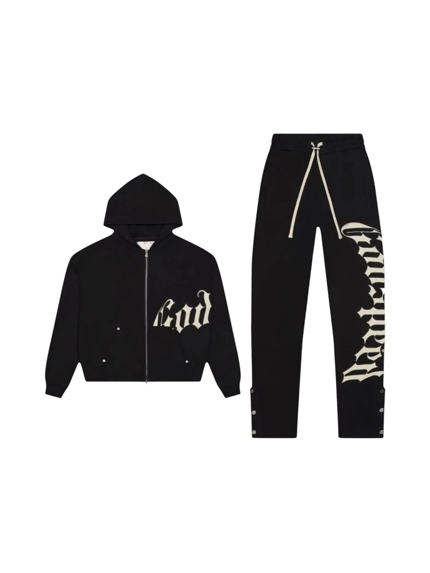 Мужской спортивный костюм с принтом Sweatsuit Godspeed — изображение 1 из 2, черный