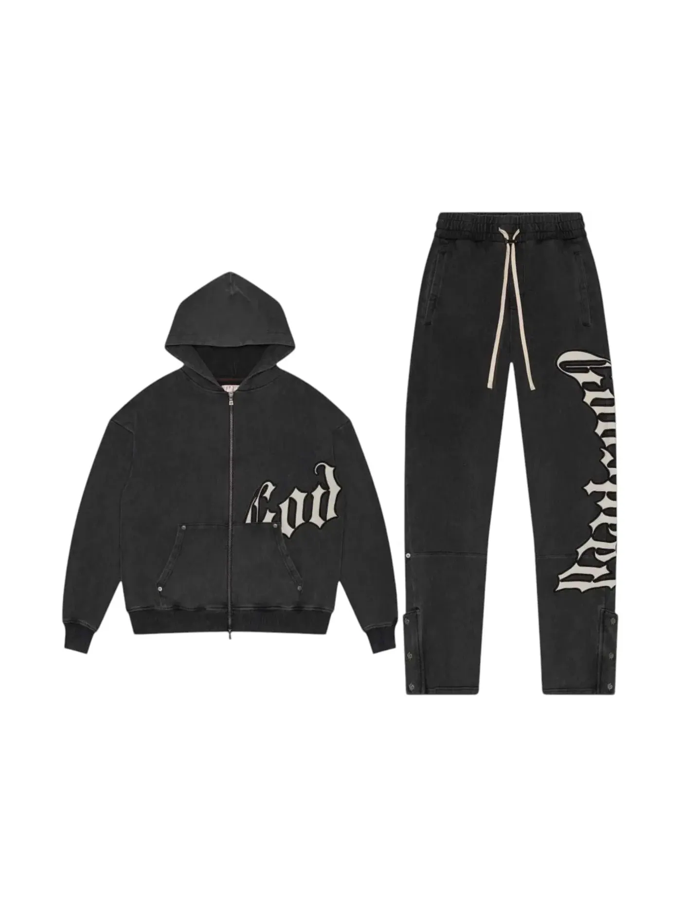 Мужской спортивный костюм с принтом Godspeed Sweatsuit — изображение 1 из 2, черный