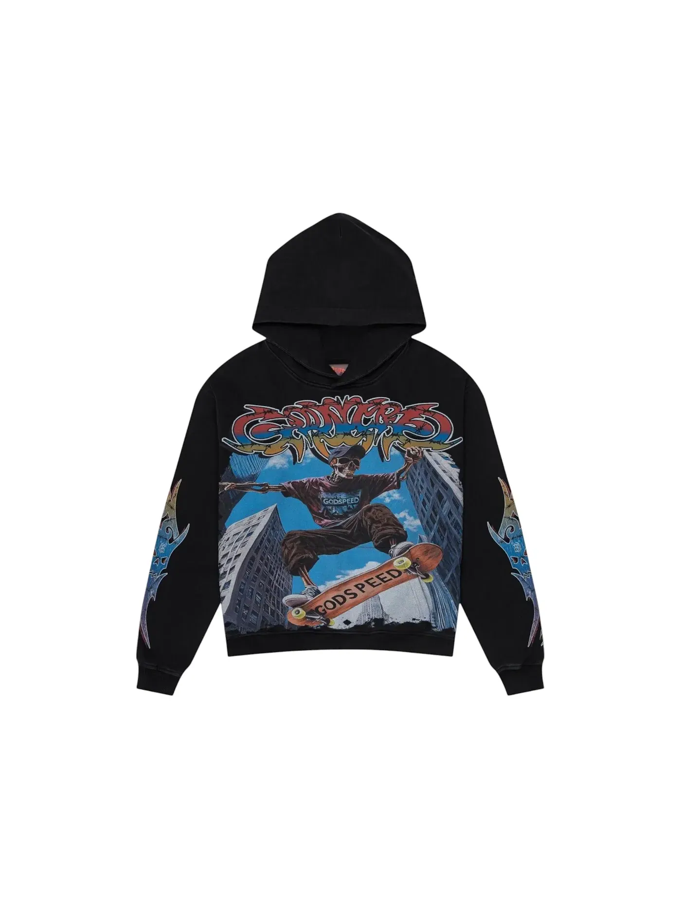 Мужская худи прямого кроя Godspeed Hoodie — изображение 1 из 2, черный