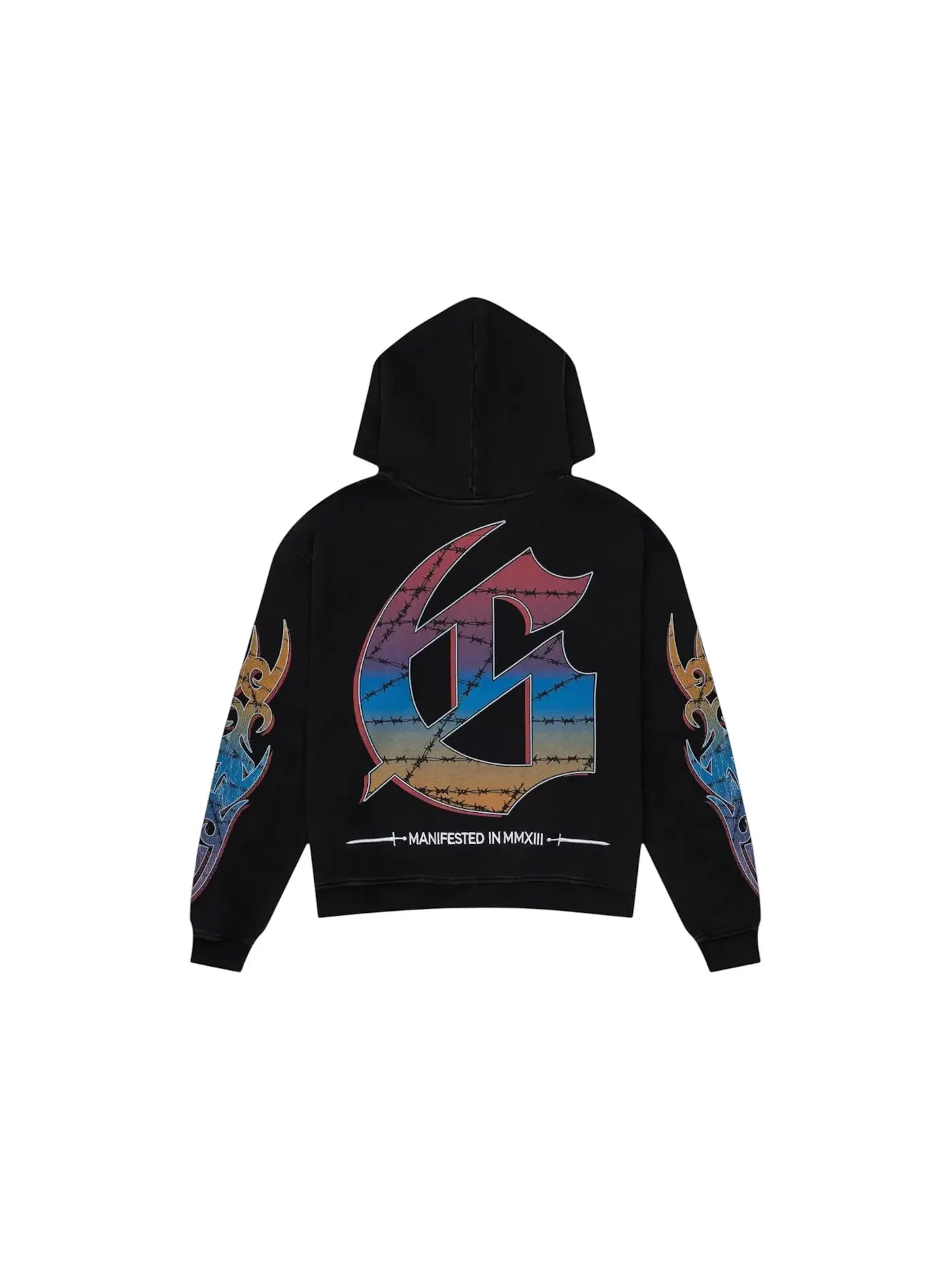 Мужская худи прямого кроя Godspeed Hoodie — изображение 2 из 2, черный