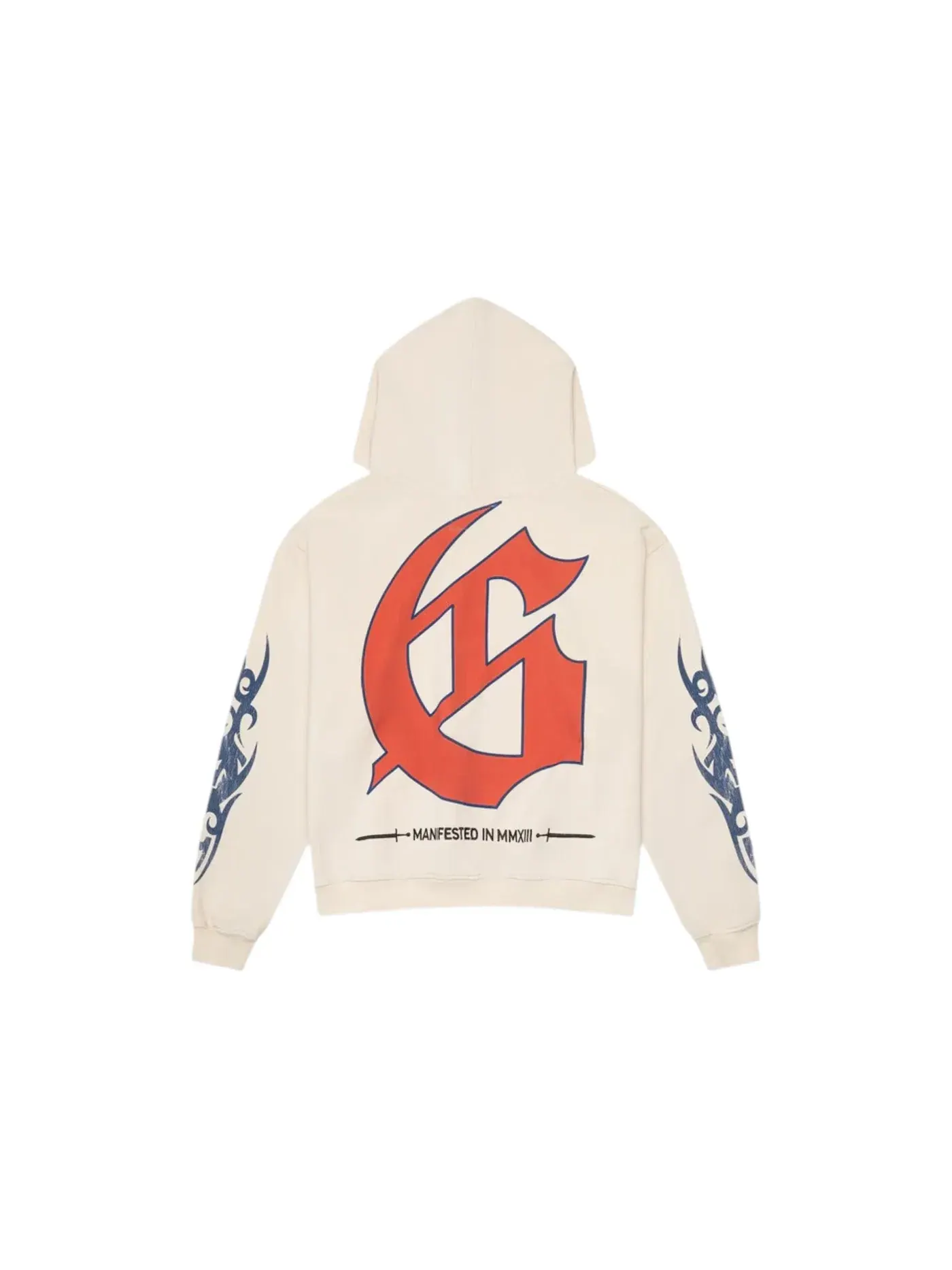 Мужская худи с принтом Godspeed Hoodie — изображение 2 из 2, кость