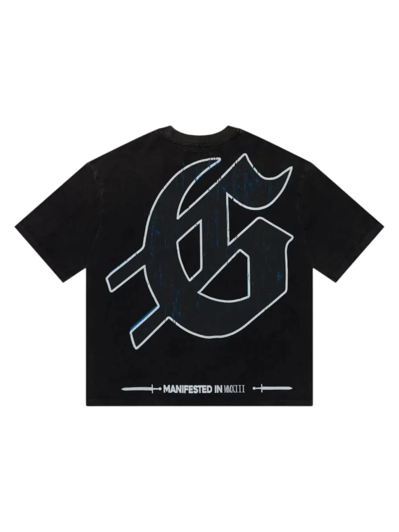 Мужская футболка с принтом Godspeed Tee Godspeed — изображение 2 из 2, черный