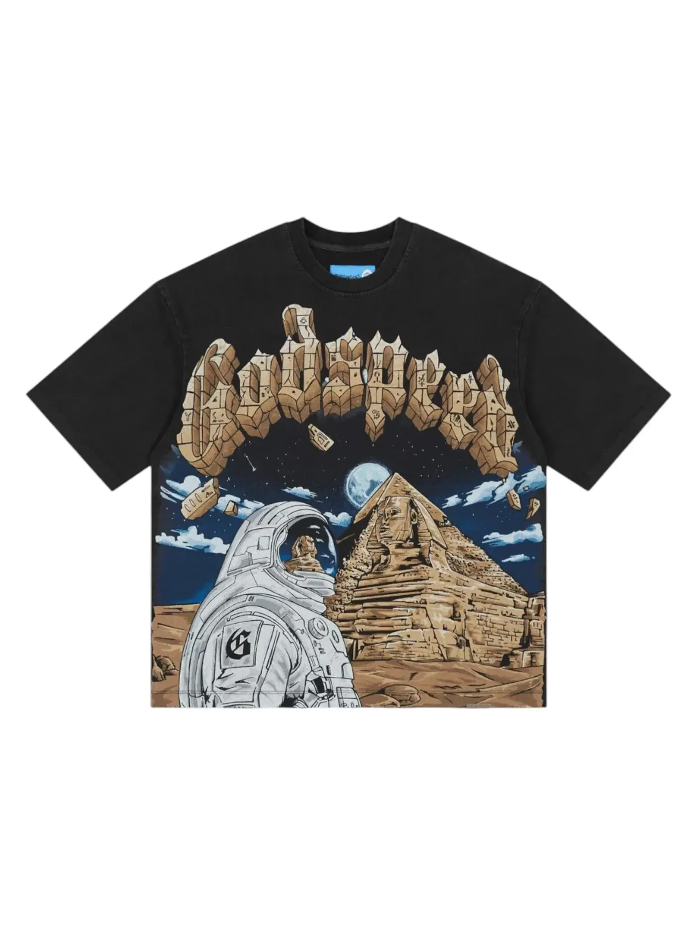 Мужская футболка с принтом Godspeed Sphinx Guardian T-shirt — изображение 1 из 2, черный