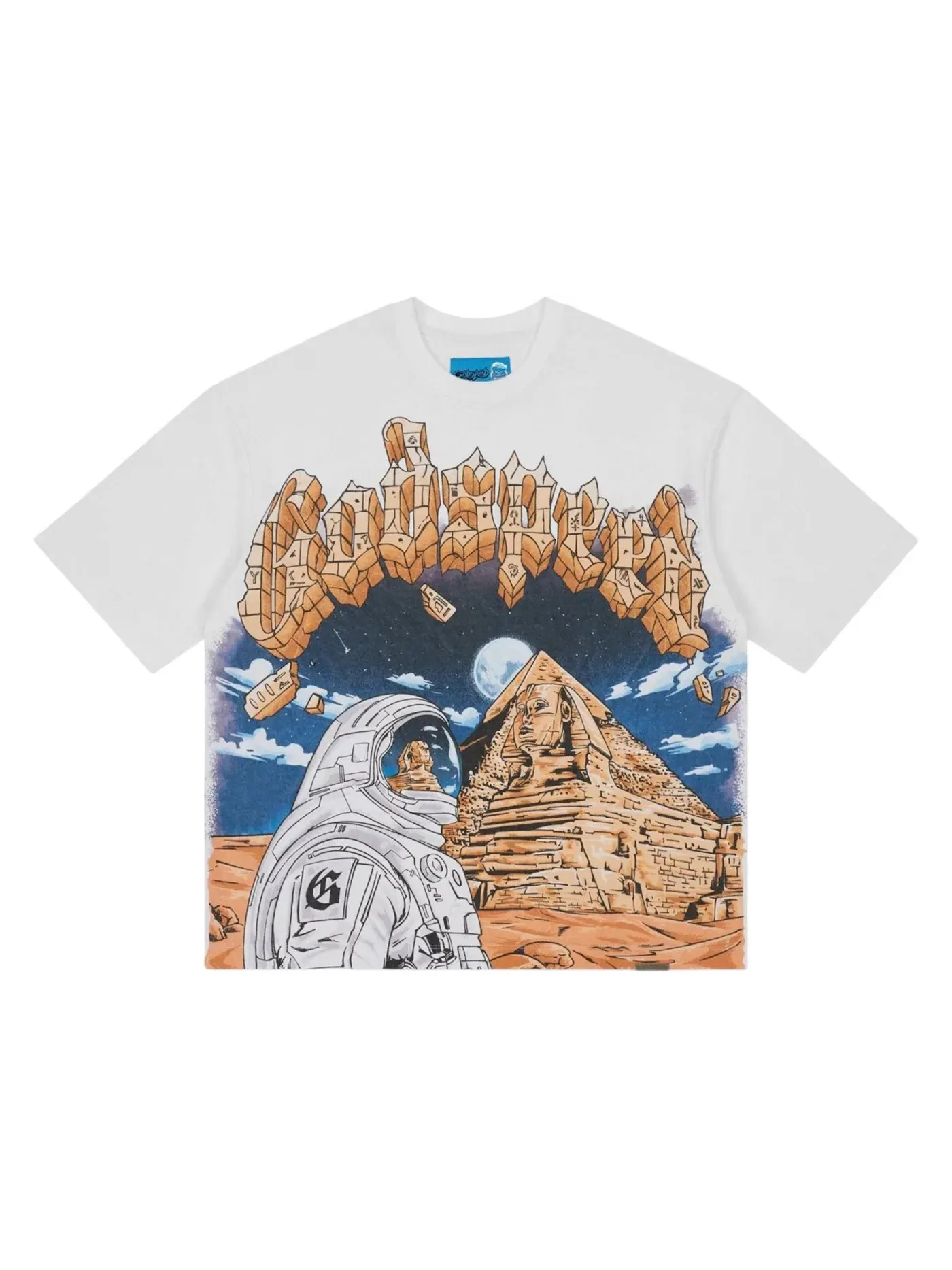 Мужская футболка с принтом Godspeed Sphinx Guardian T-Shirt — изображение 1 из 1, белый