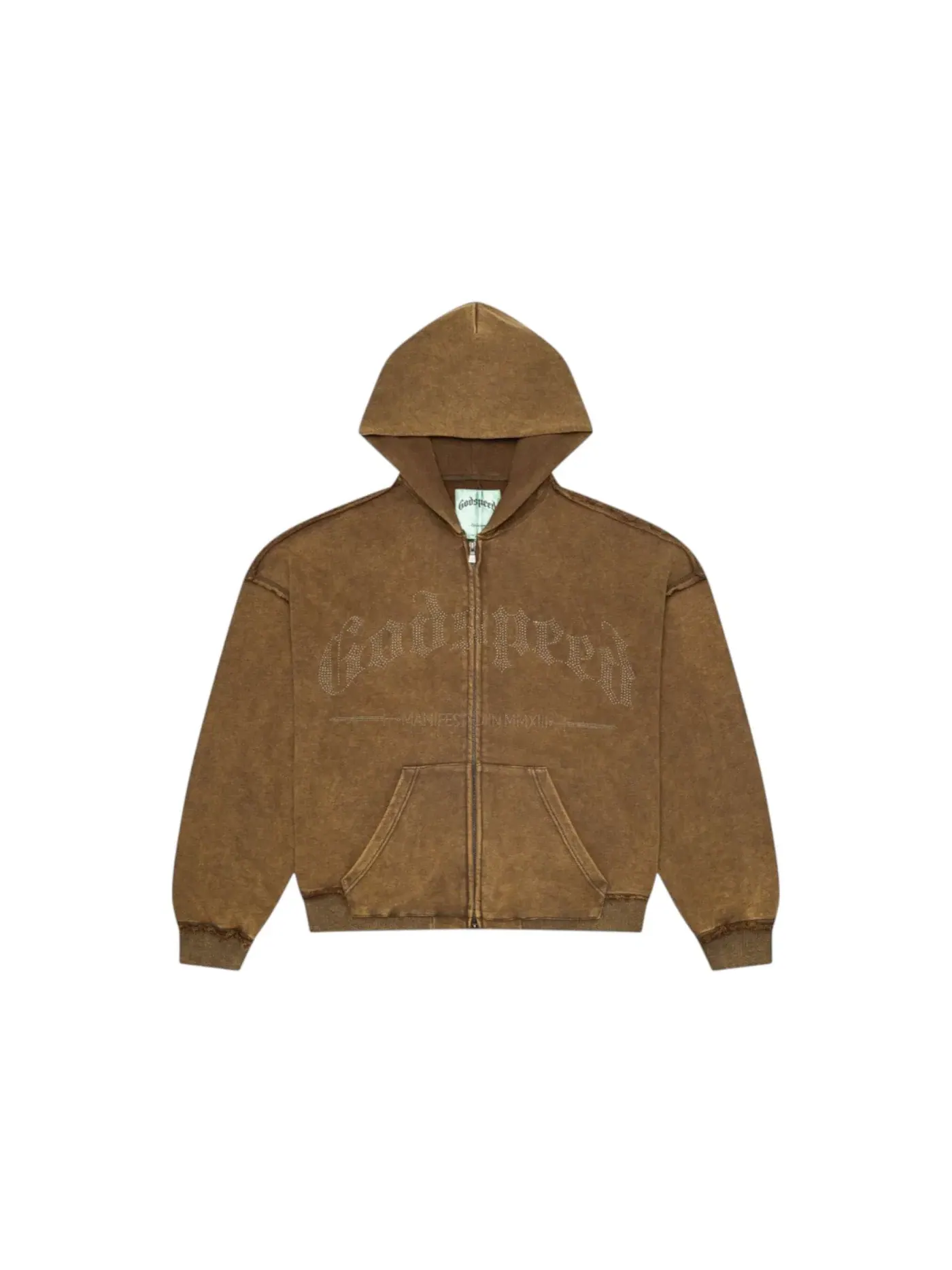 Мужская худи с принтом Godspeed Hoodie, Brolive Wash — изображение 1 из 2