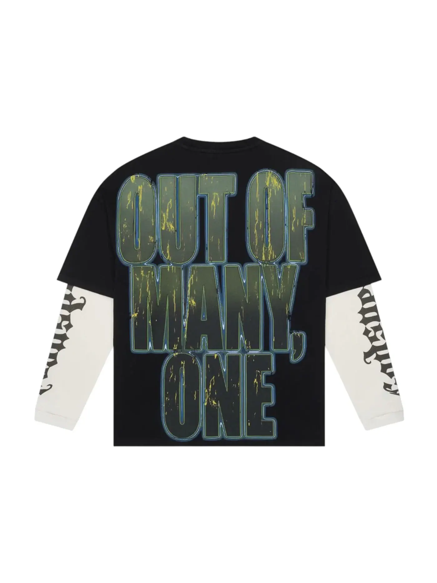 Мужская футболка с длинным рукавом Sunset Drift Layered L/S T-shirt Godspeed — изображение 2 из 2, черный