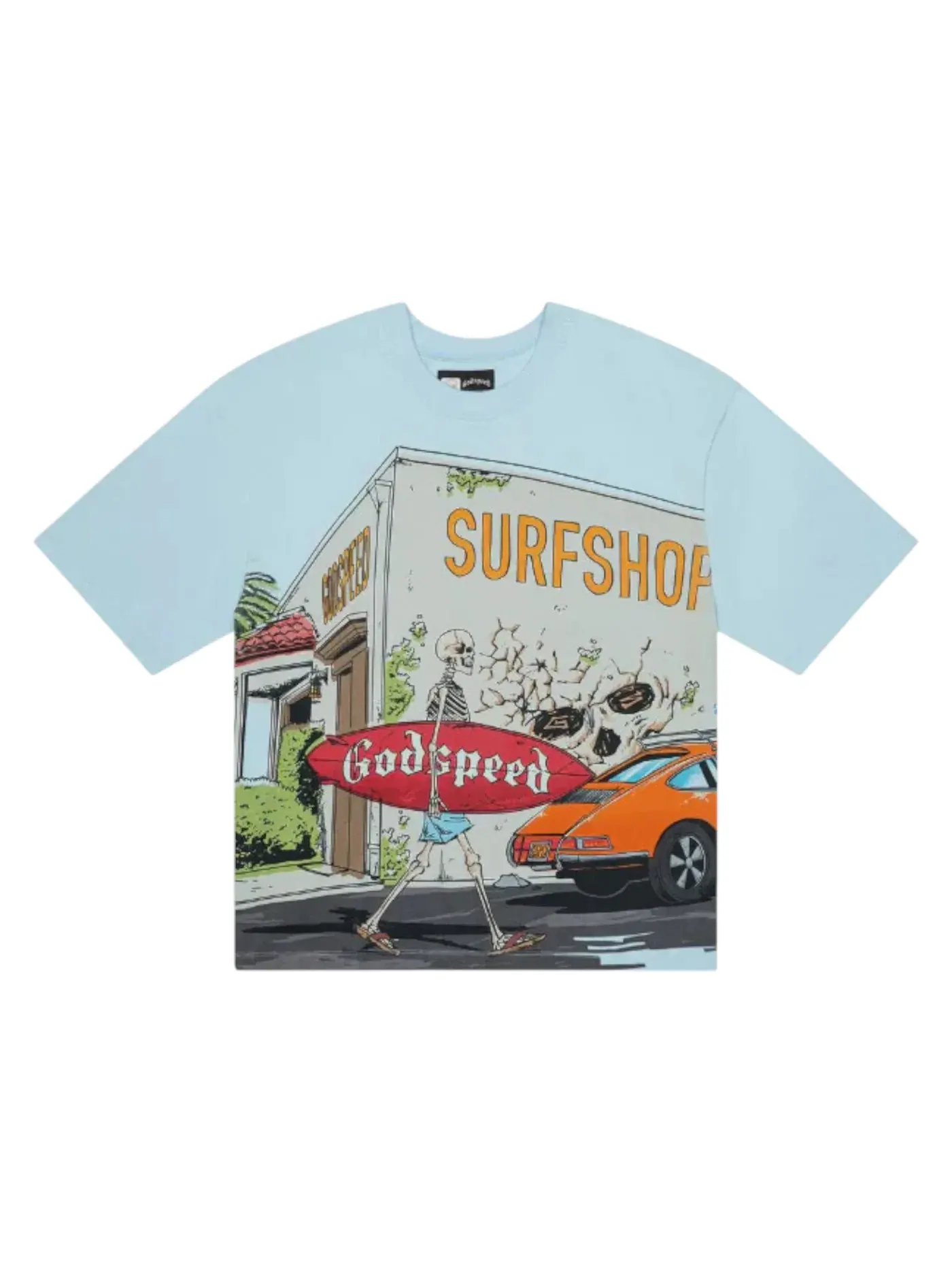 Мужская футболка с коротким рукавом T-shirt Godspeed — изображение 1 из 2, синий