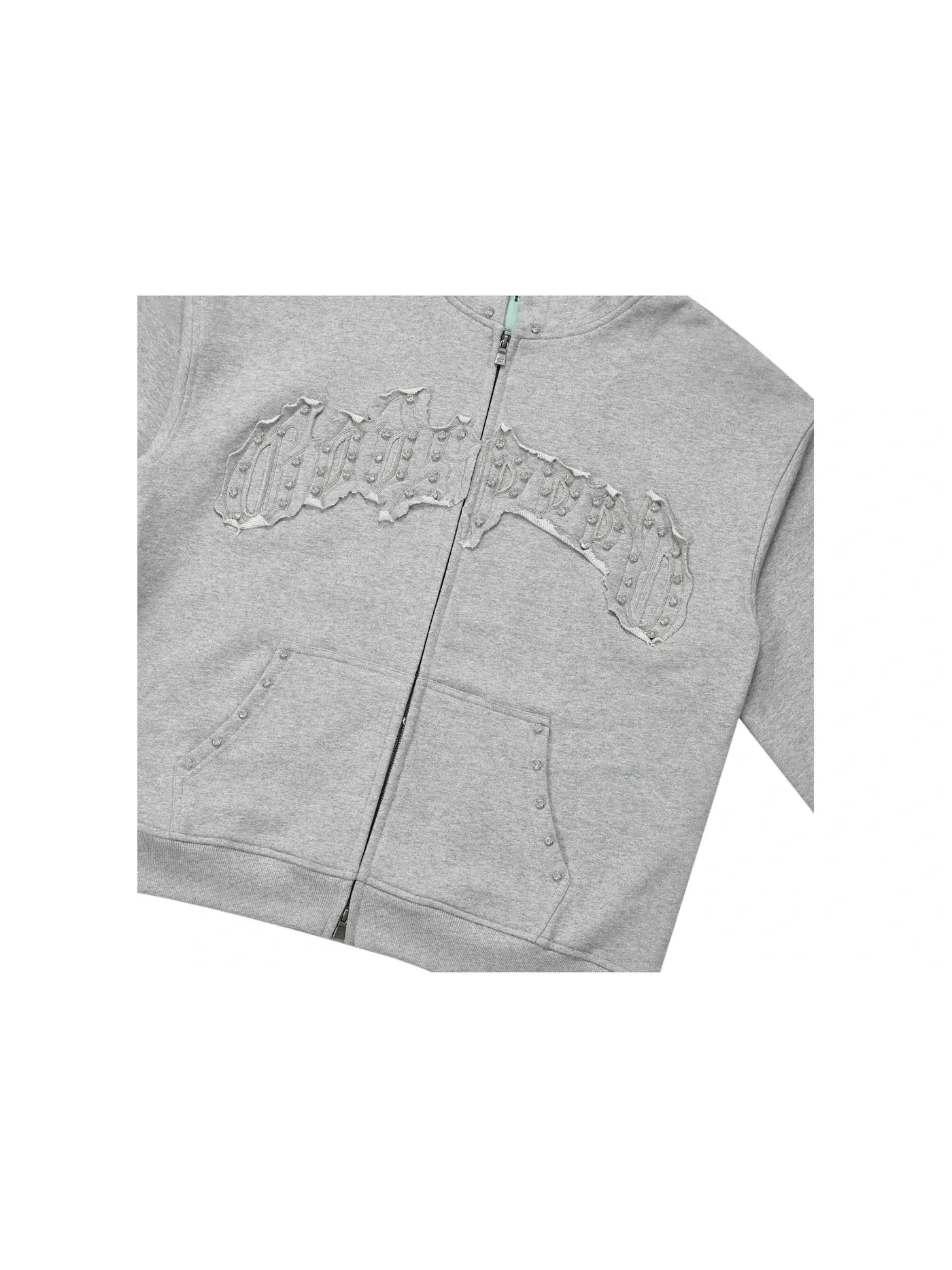 Мужской спортивный костюм из футера с принтом Sweatsuit Godspeed — изображение 2 из 2, серый