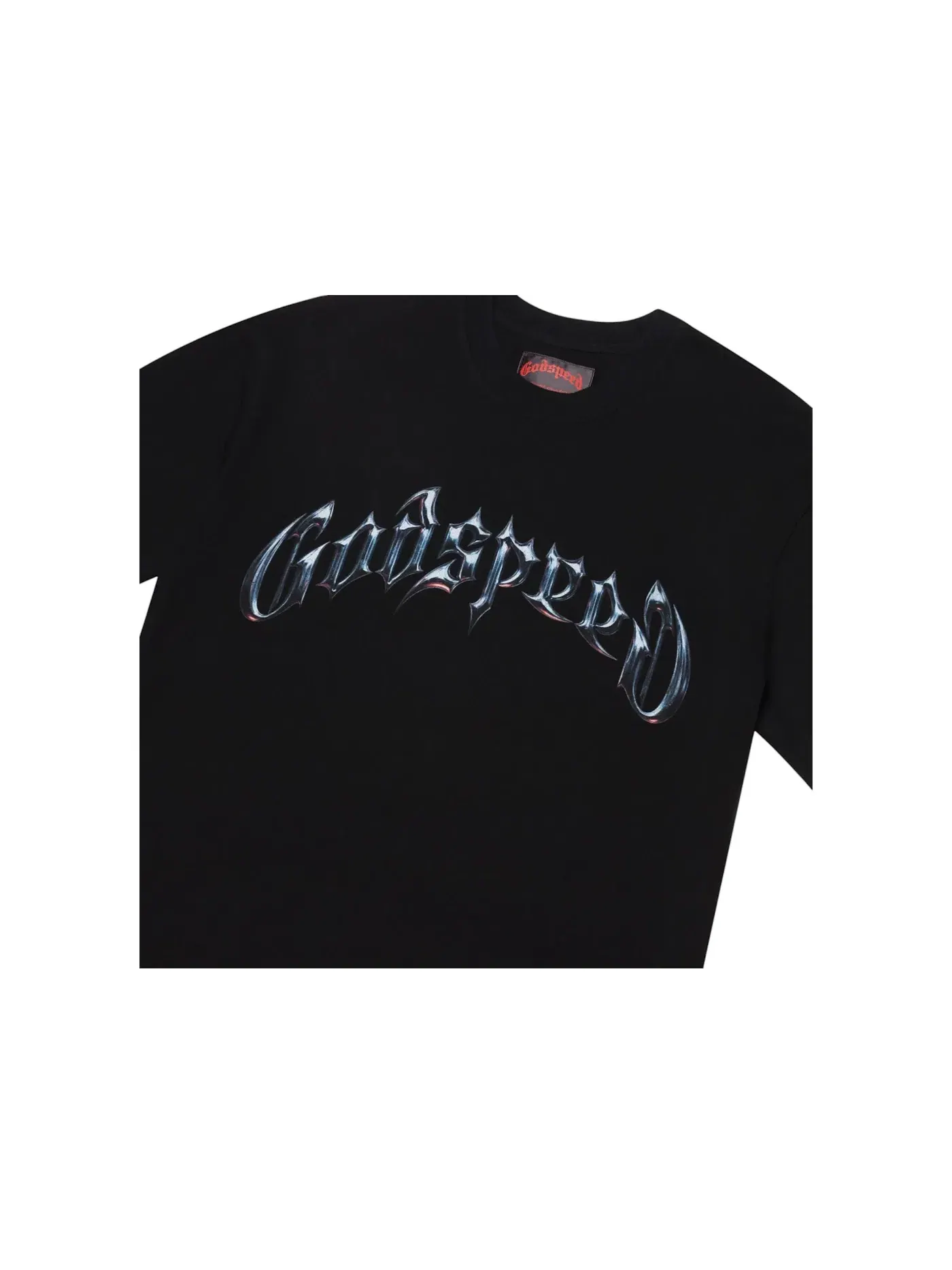 Мужская футболка с принтом Godspeed T-Shirt — изображение 2 из 2, черный