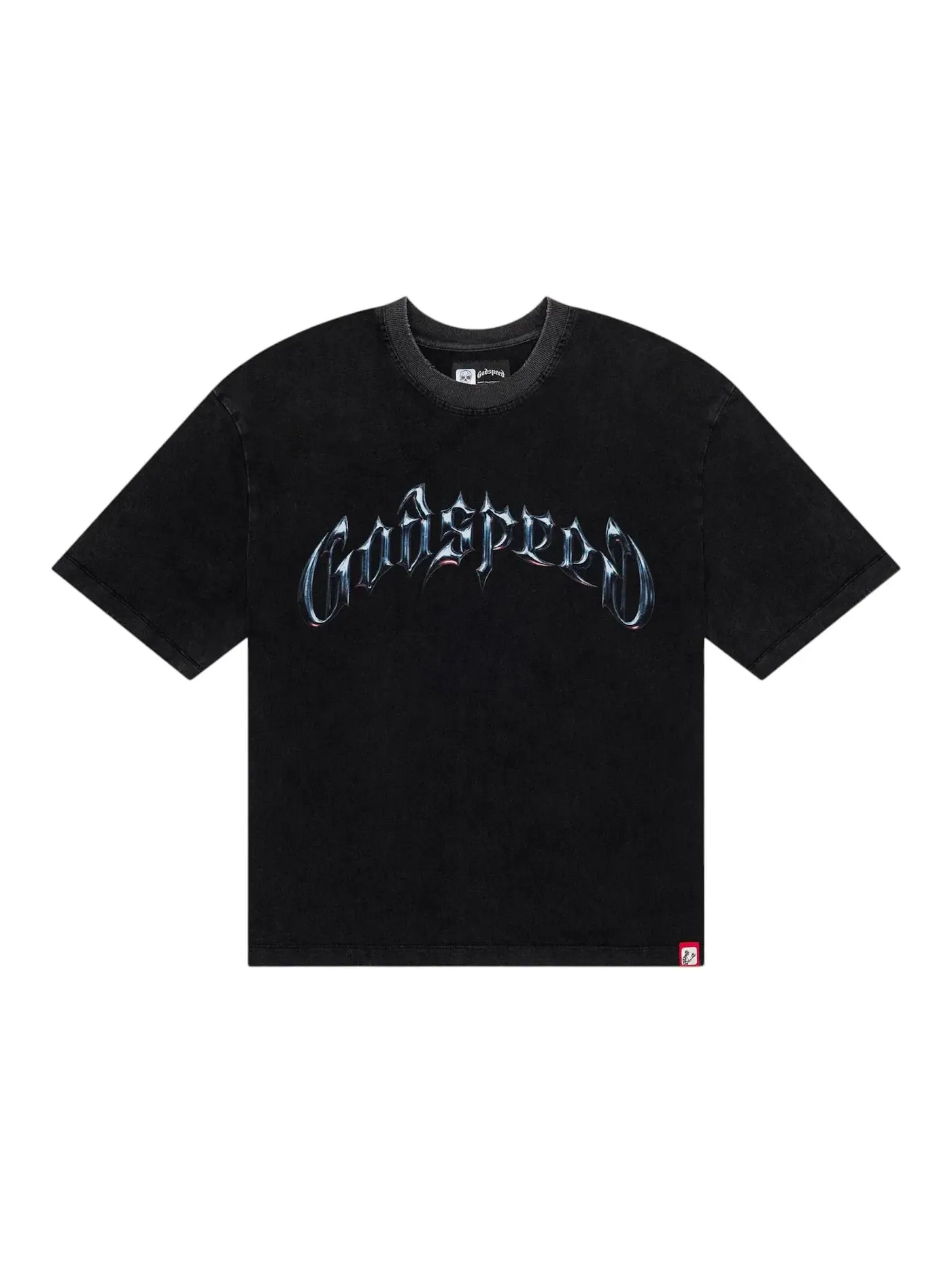 Мужская футболка с логотипом Godspeed — изображение 1 из 2, черный