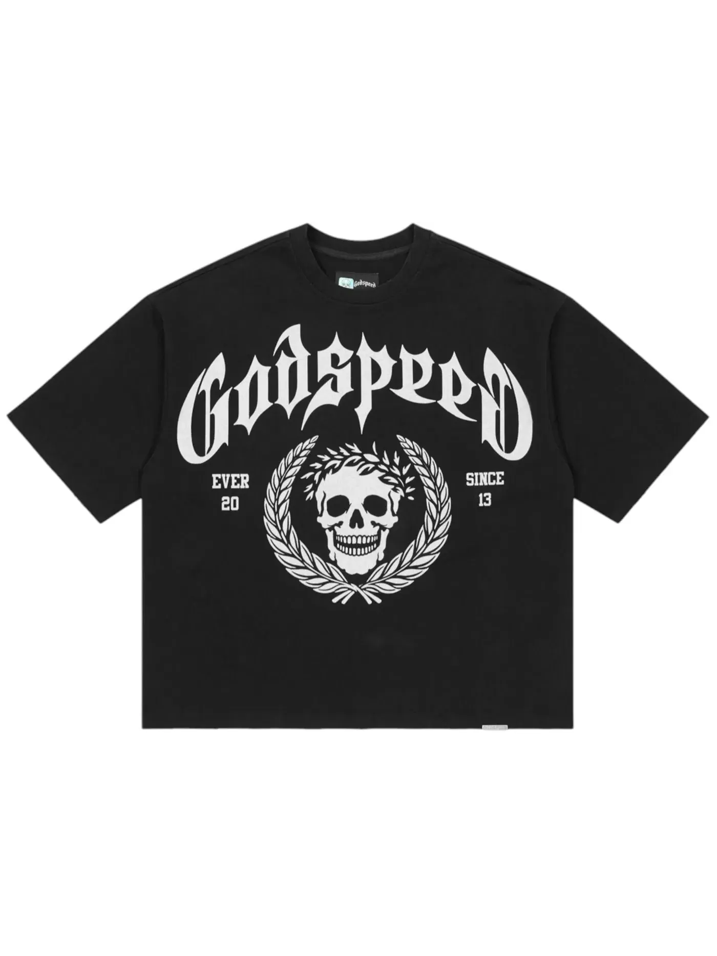 Мужская футболка с принтом Godspeed T-shirt — изображение 1 из 1, черный