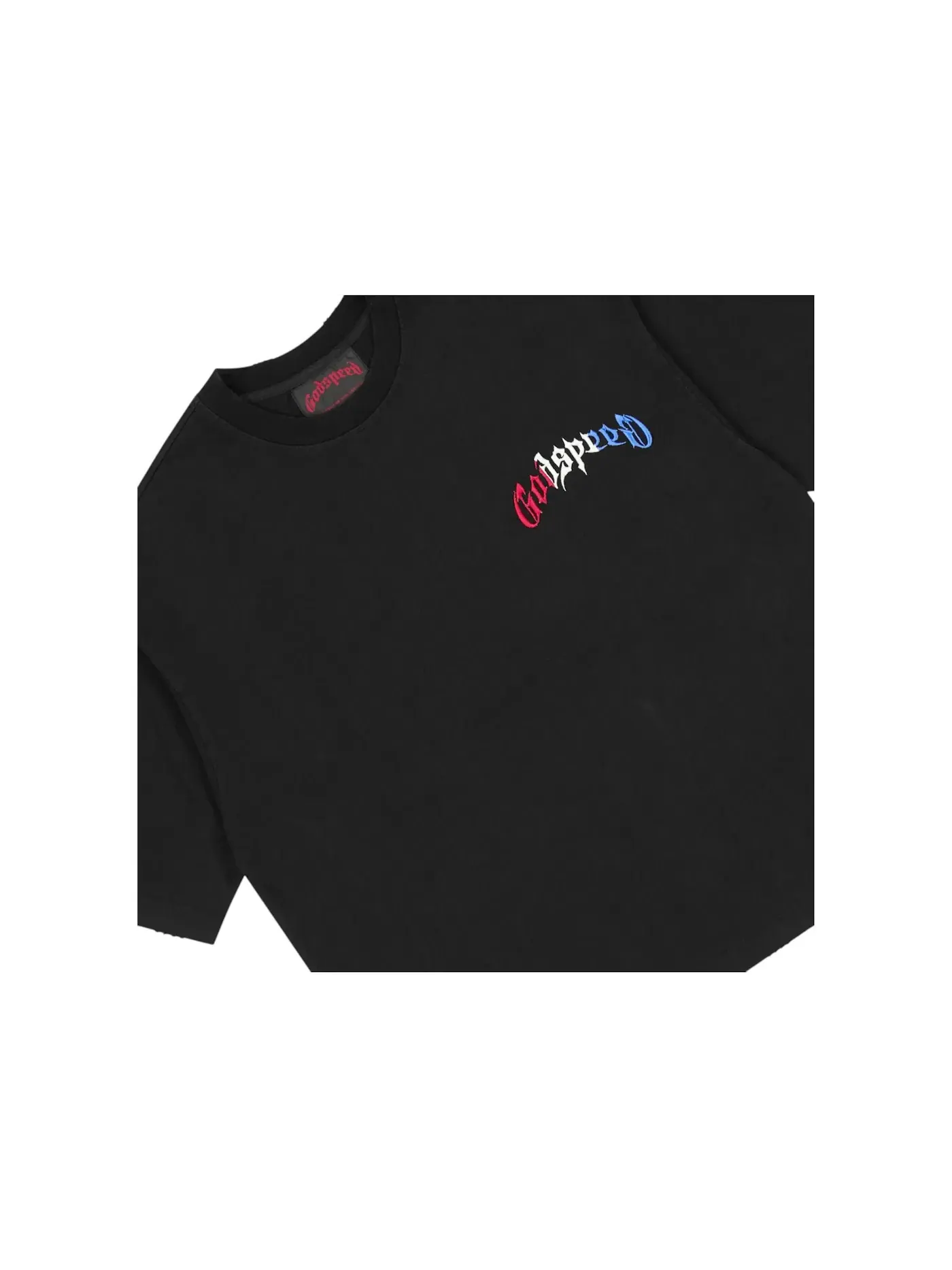 Мужская футболка с принтом Godspeed Vital 4th T-shirt Godspeed — изображение 2 из 3, черный