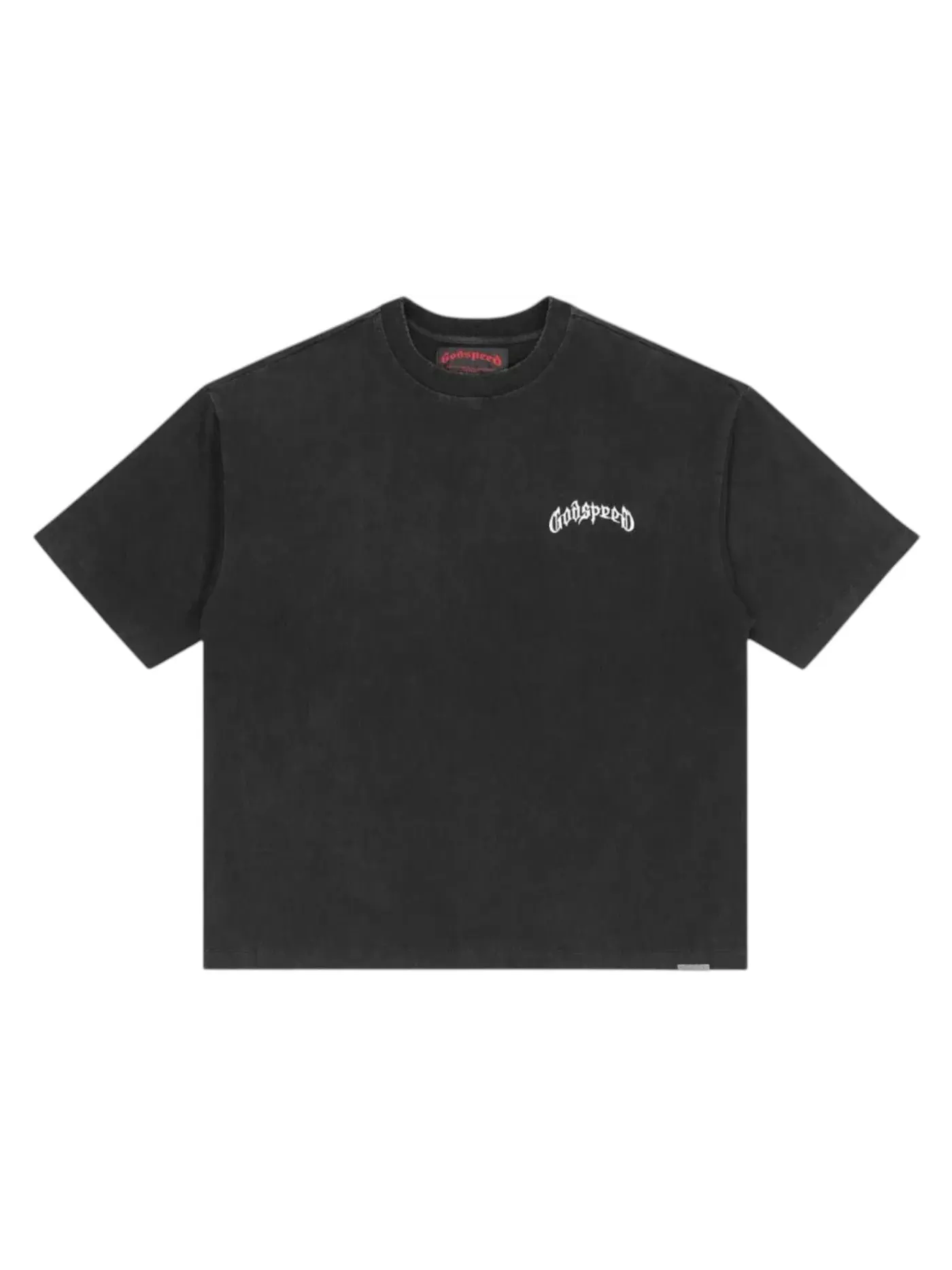 Мужская футболка с принтом Godspeed Tee — изображение 1 из 2, черный/белый
