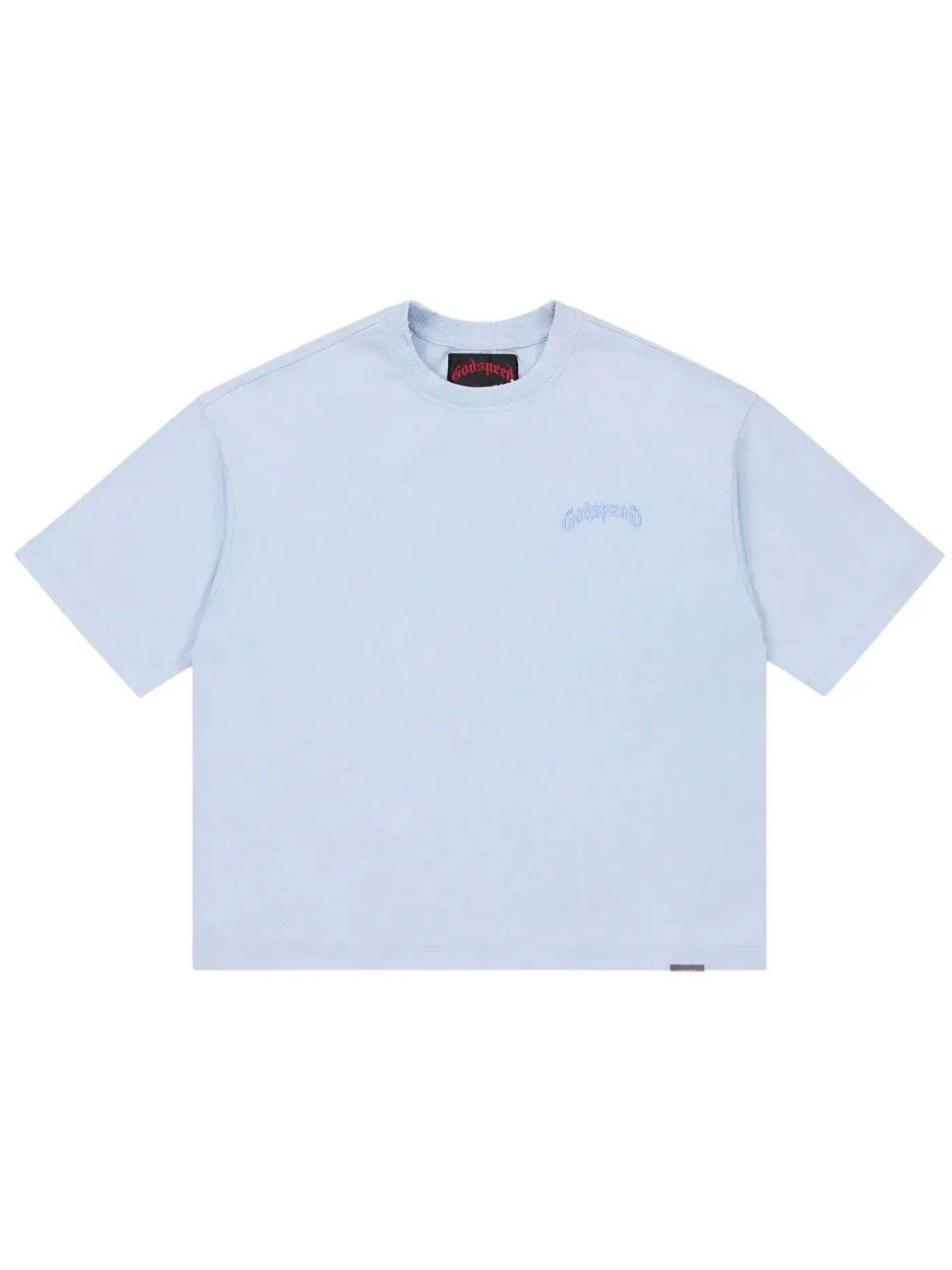 Мужская футболка с принтом Godspeed Tee — изображение 1 из 2, синий