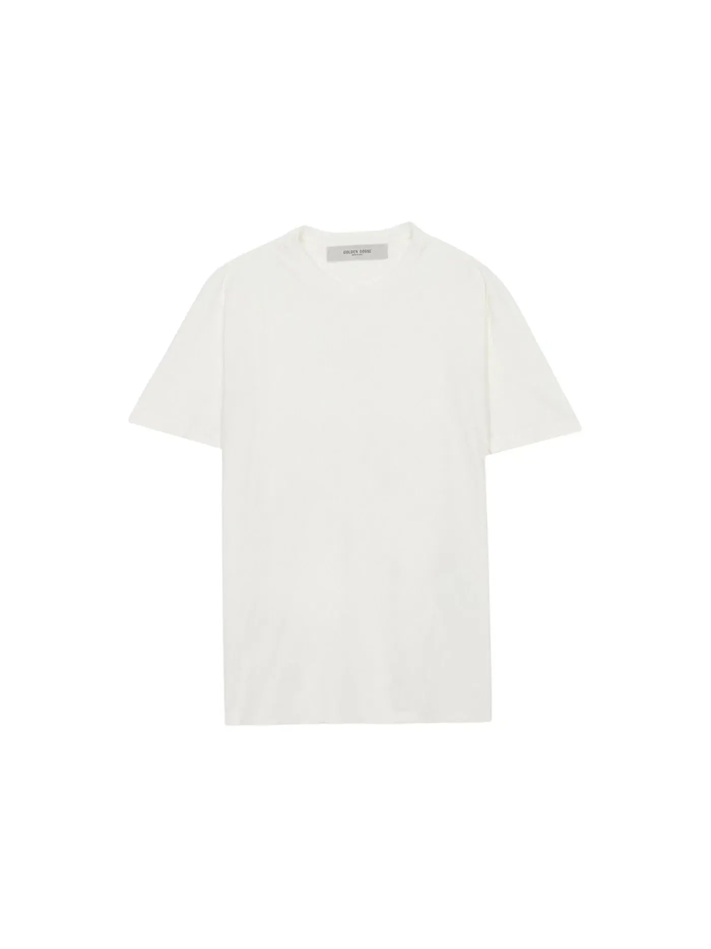 Мужская футболка с коротким рукавом T-Shirt Golden Goose — изображение 1 из 1, белый